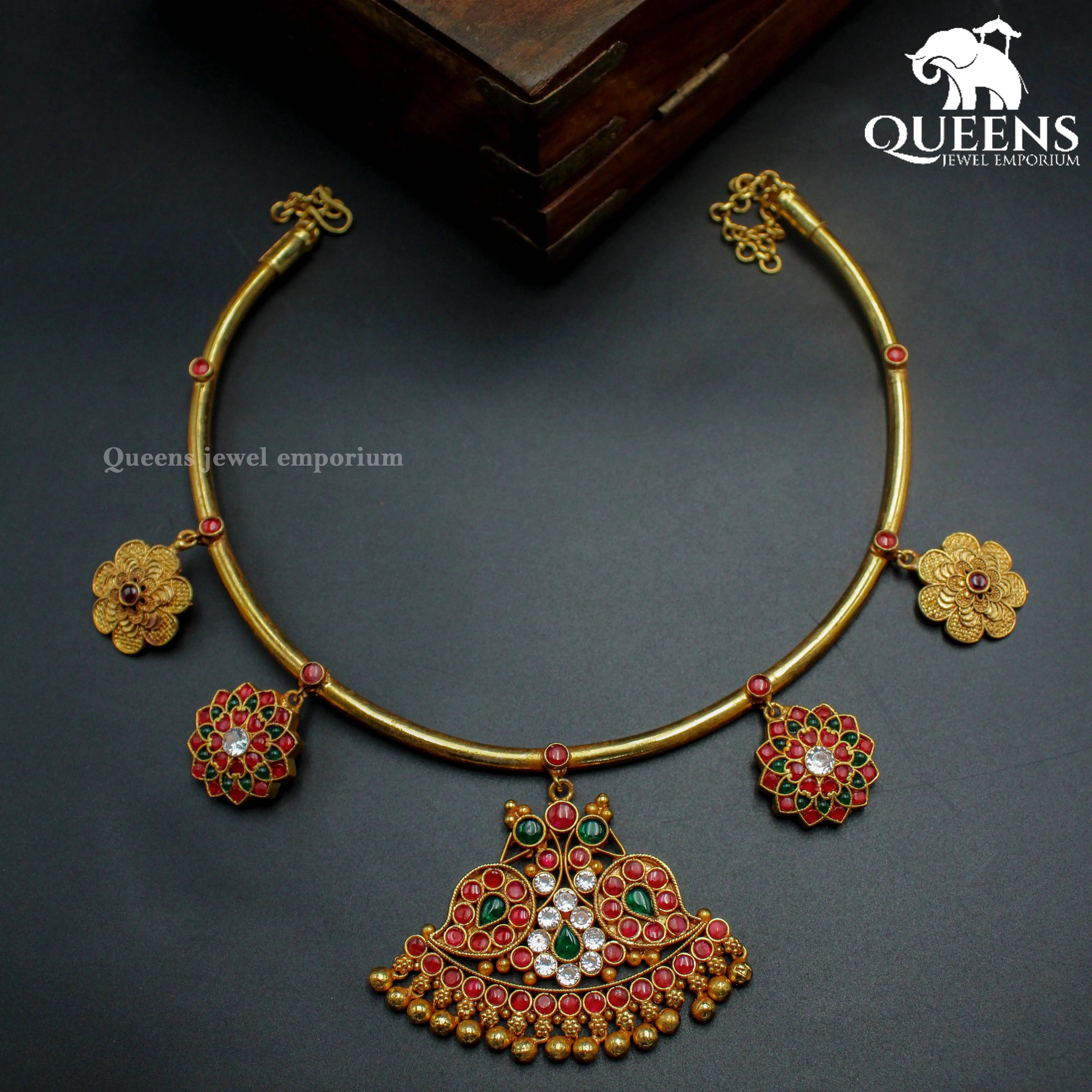 AATMAJA KANTI NECKLACE - Queens Jewel Emporium