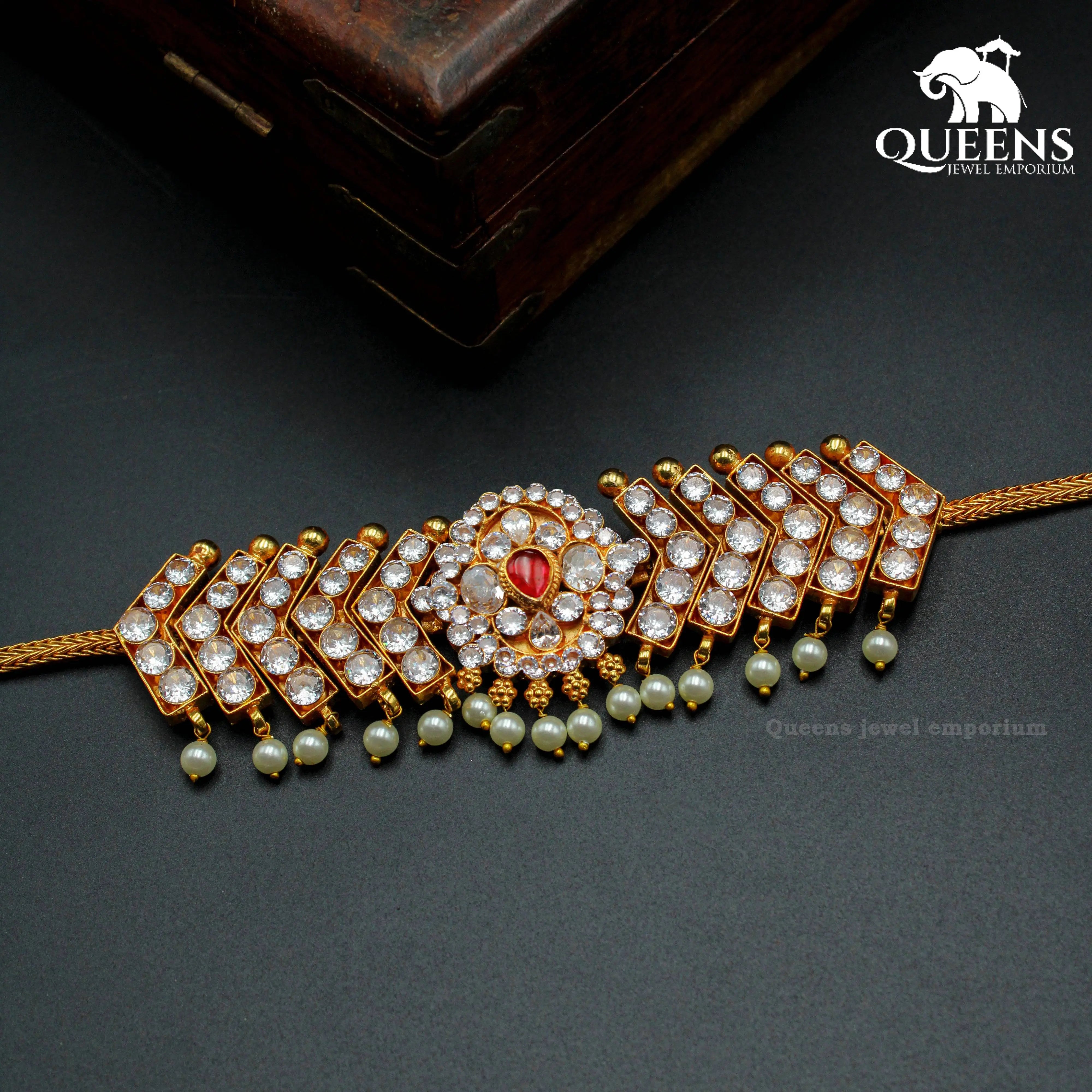 ADARSHINI CHOKER - Queens Jewel Emporium