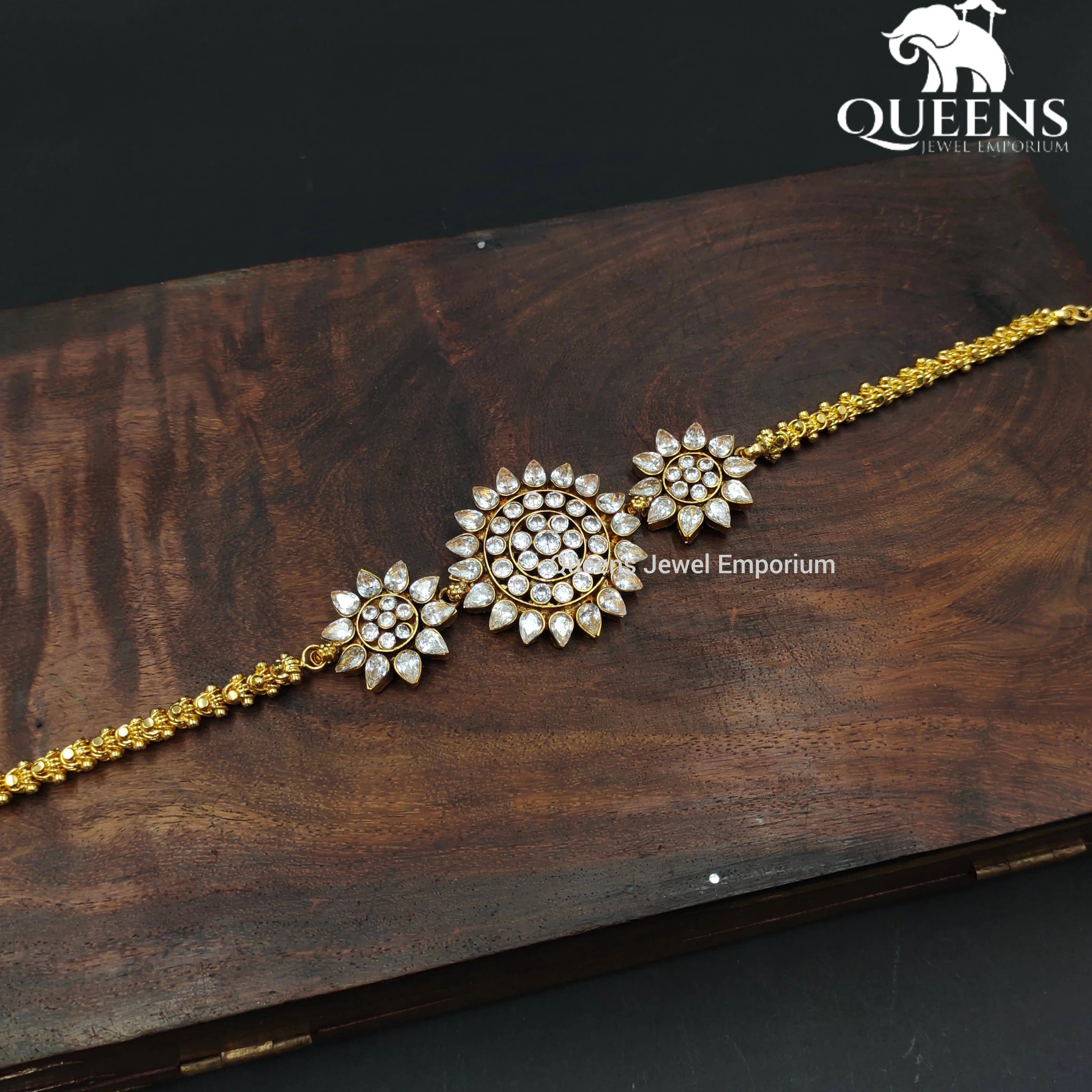 ADHIKTHA ZIRCON CHOKER - Queens Jewel Emporium