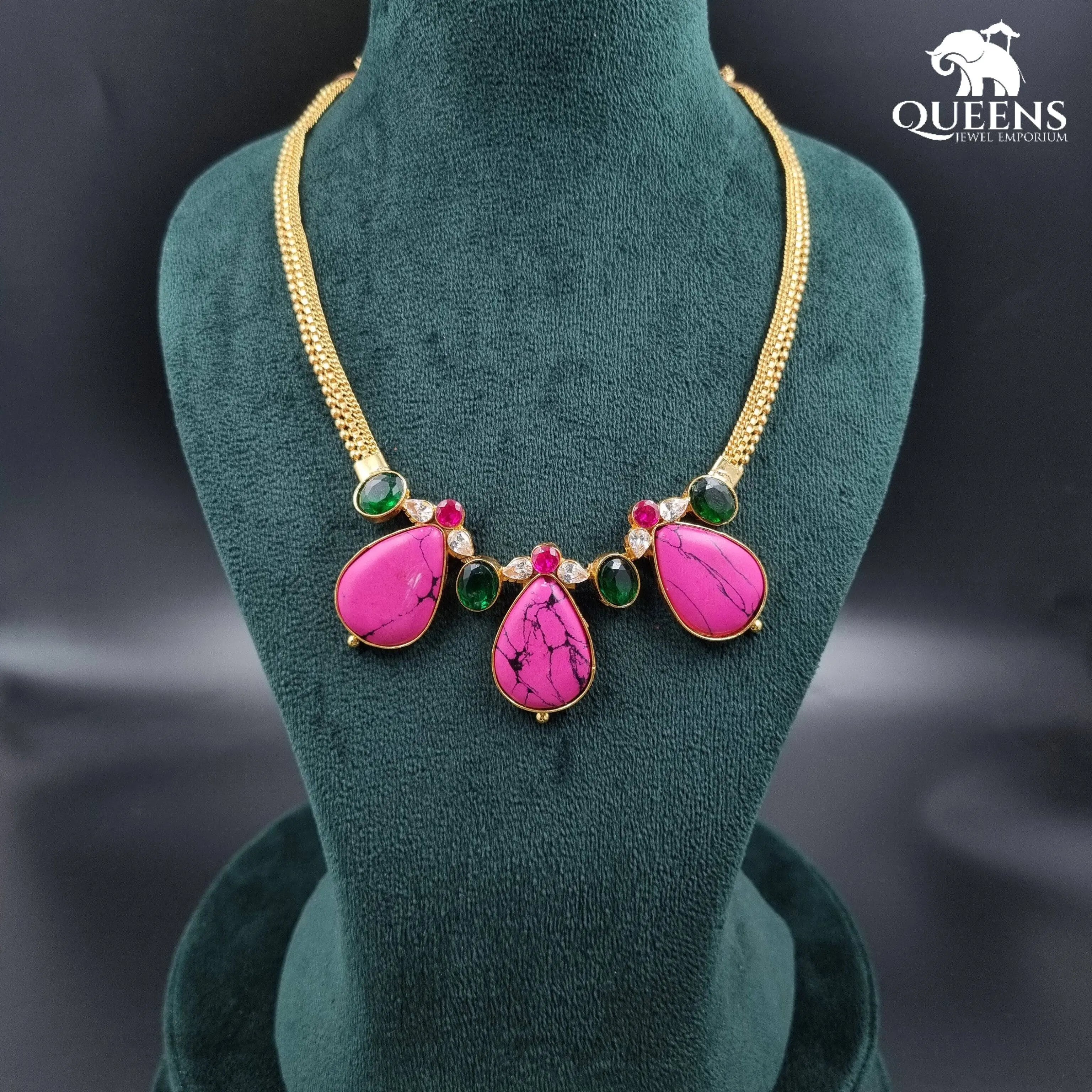 ADHIMATHURAM NECKLACE - Queens Jewel Emporium