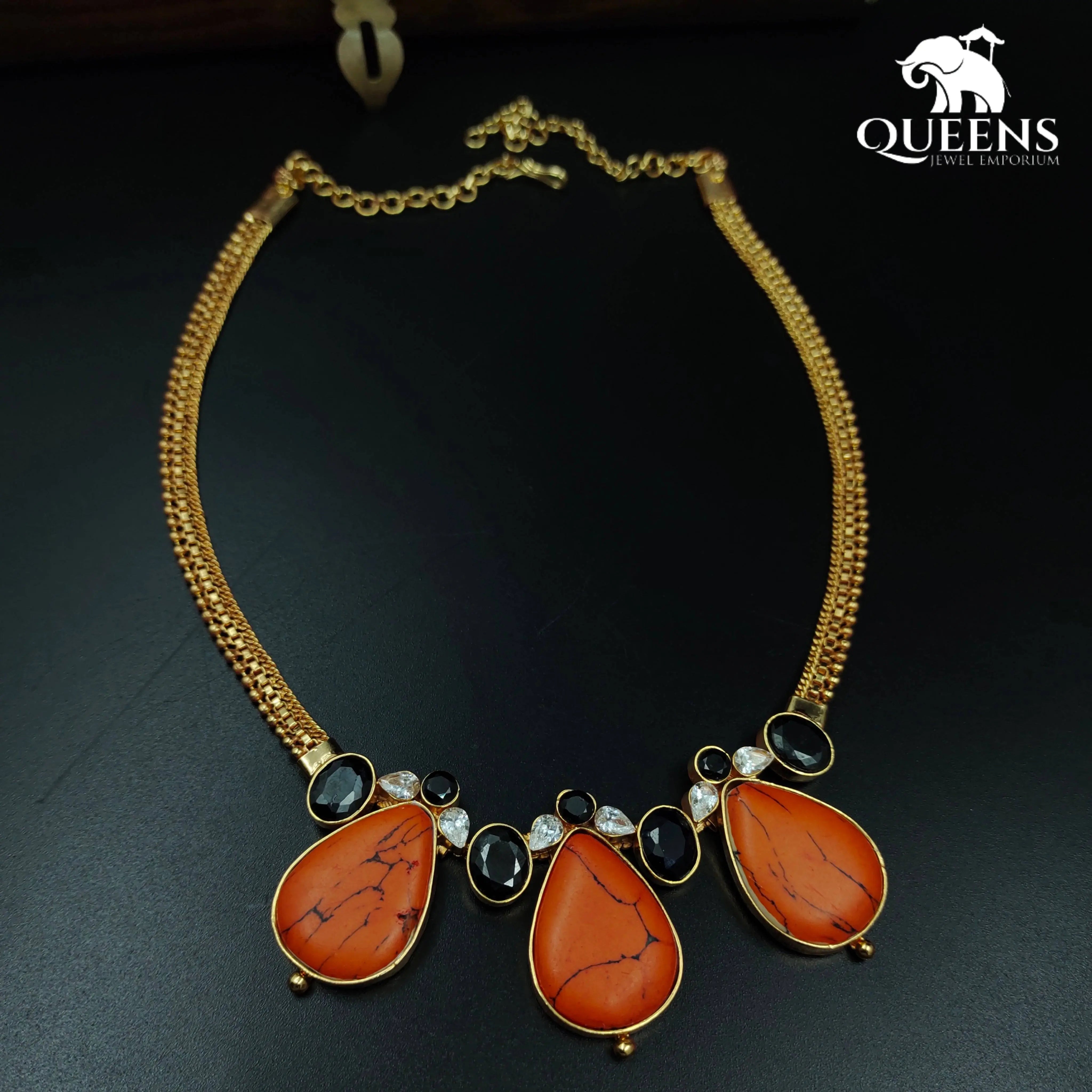 ADHIMATHURAM NECKLACE - Queens Jewel Emporium