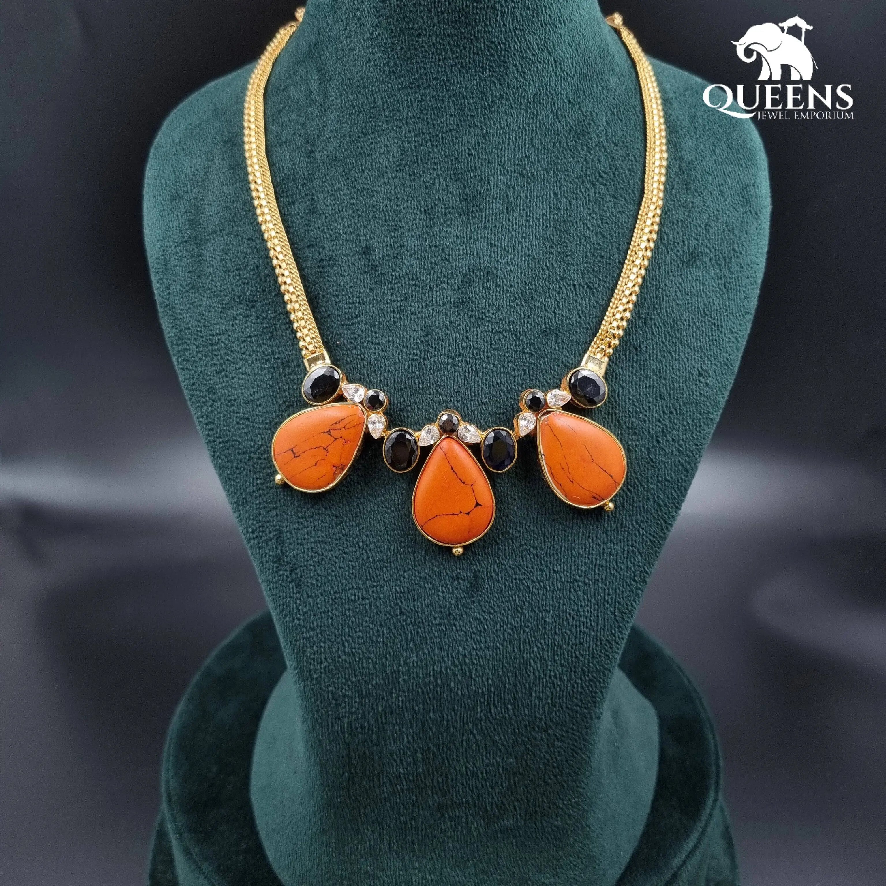 ADHIMATHURAM NECKLACE - Queens Jewel Emporium