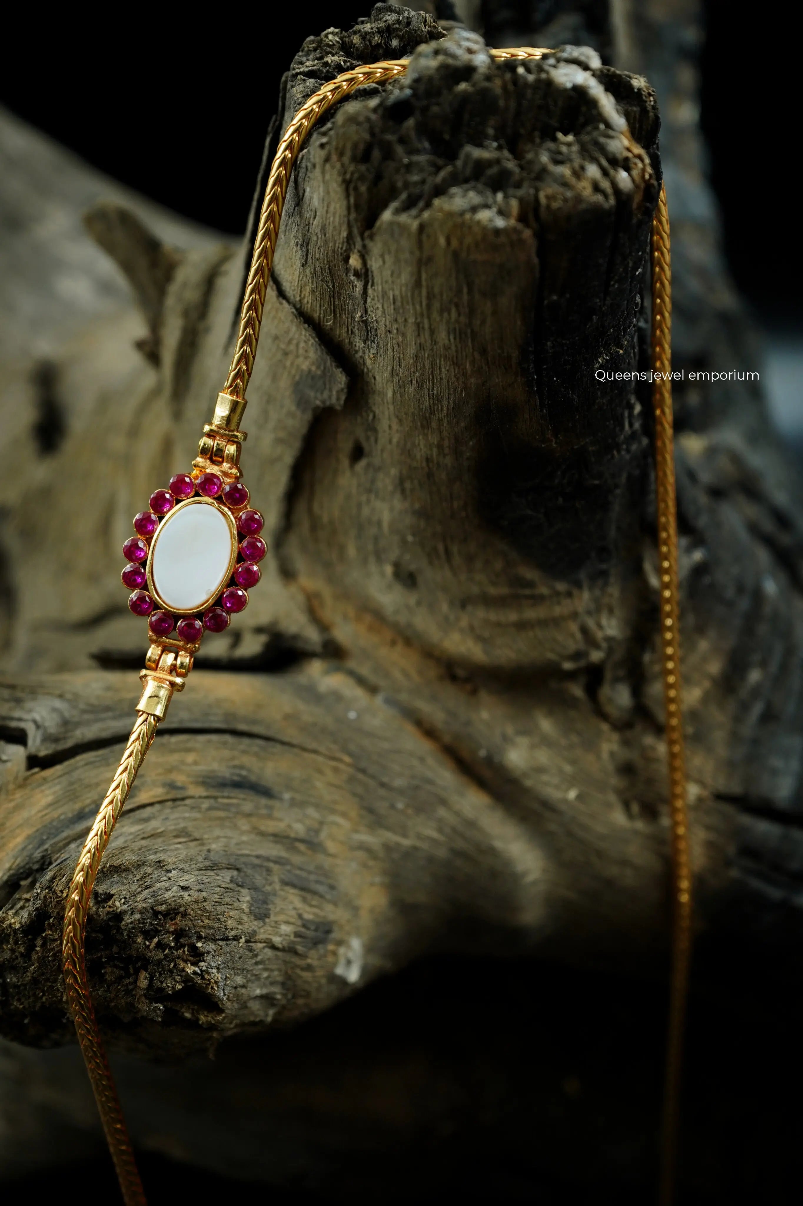 AGAMITHRA MUGAPPU CHAIN - Queens Jewel Emporium