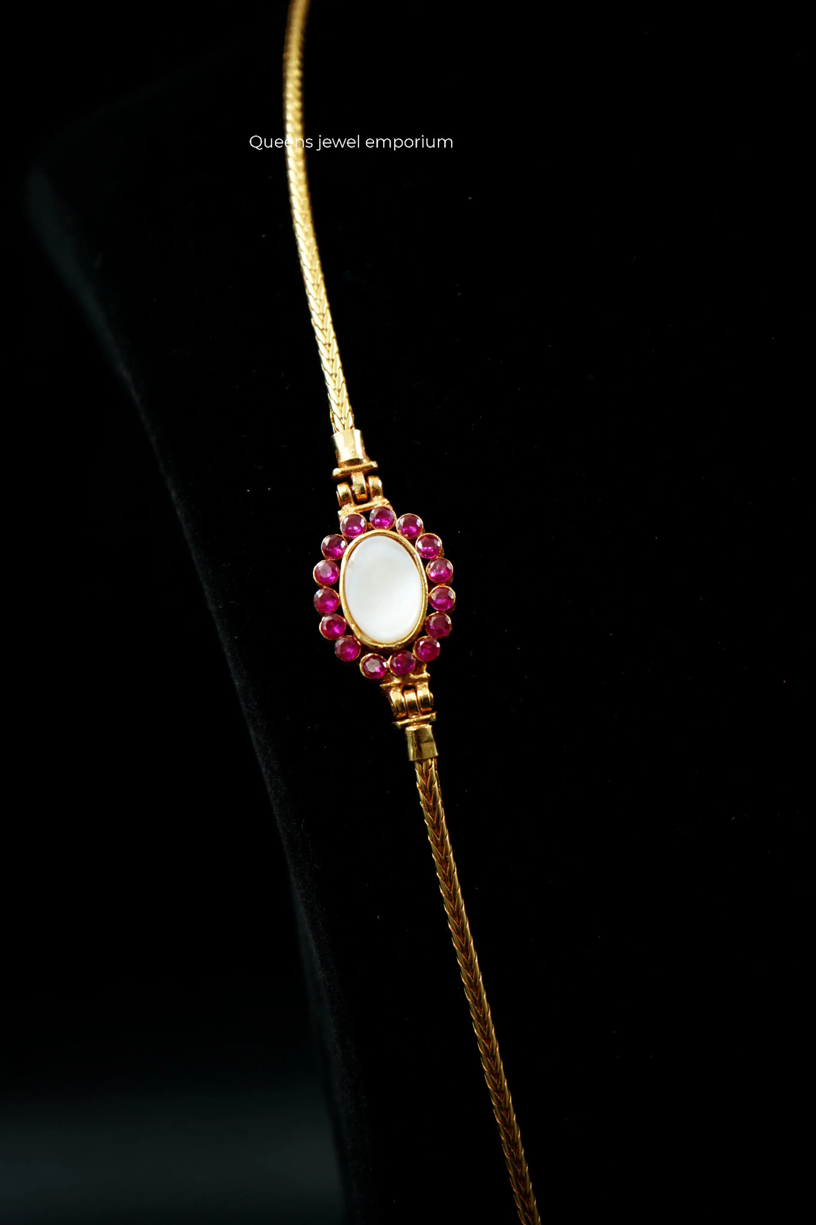 AGAMITHRA MUGAPPU CHAIN - Queens Jewel Emporium