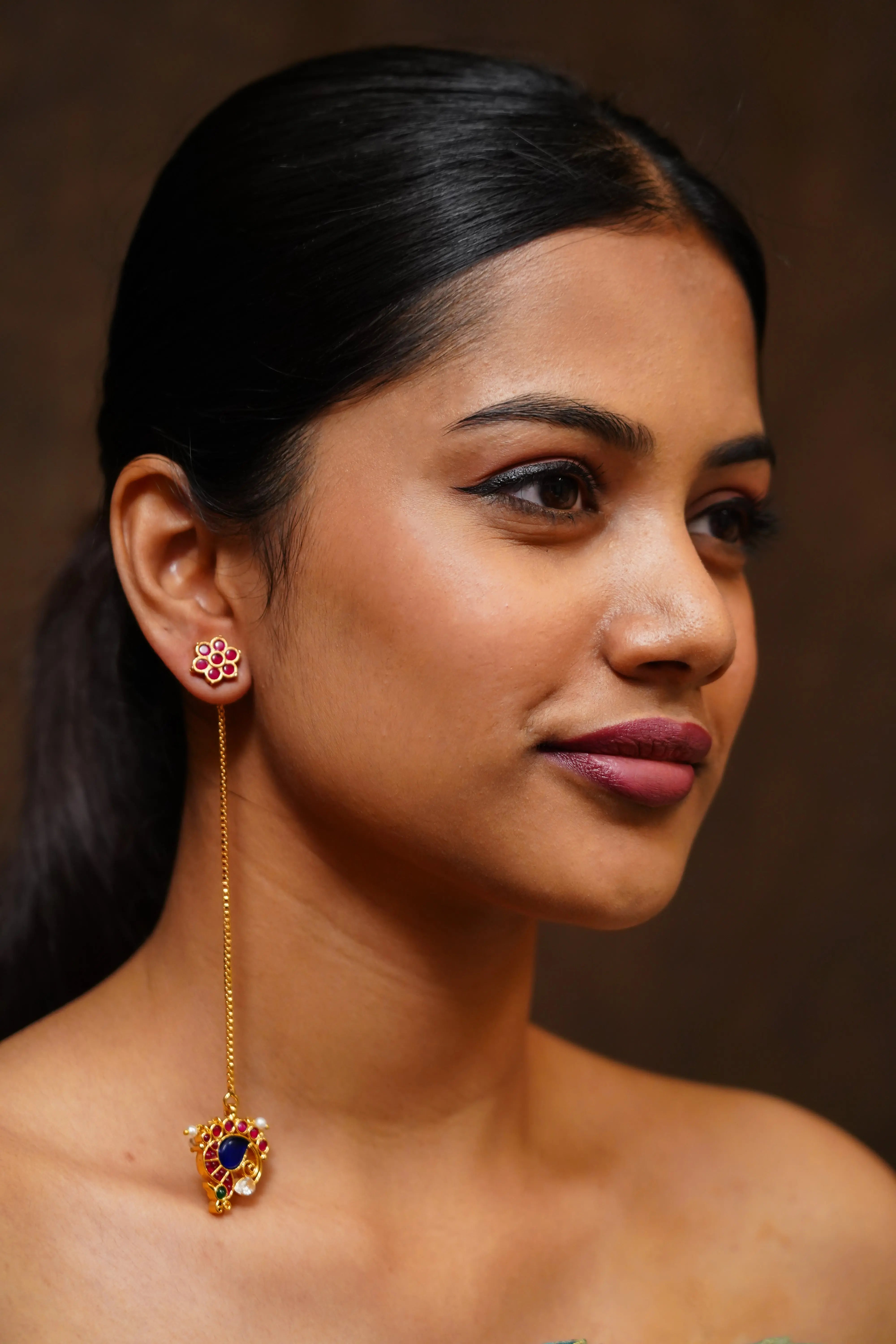 AHANA EAR CHAIN - Queens Jewel Emporium