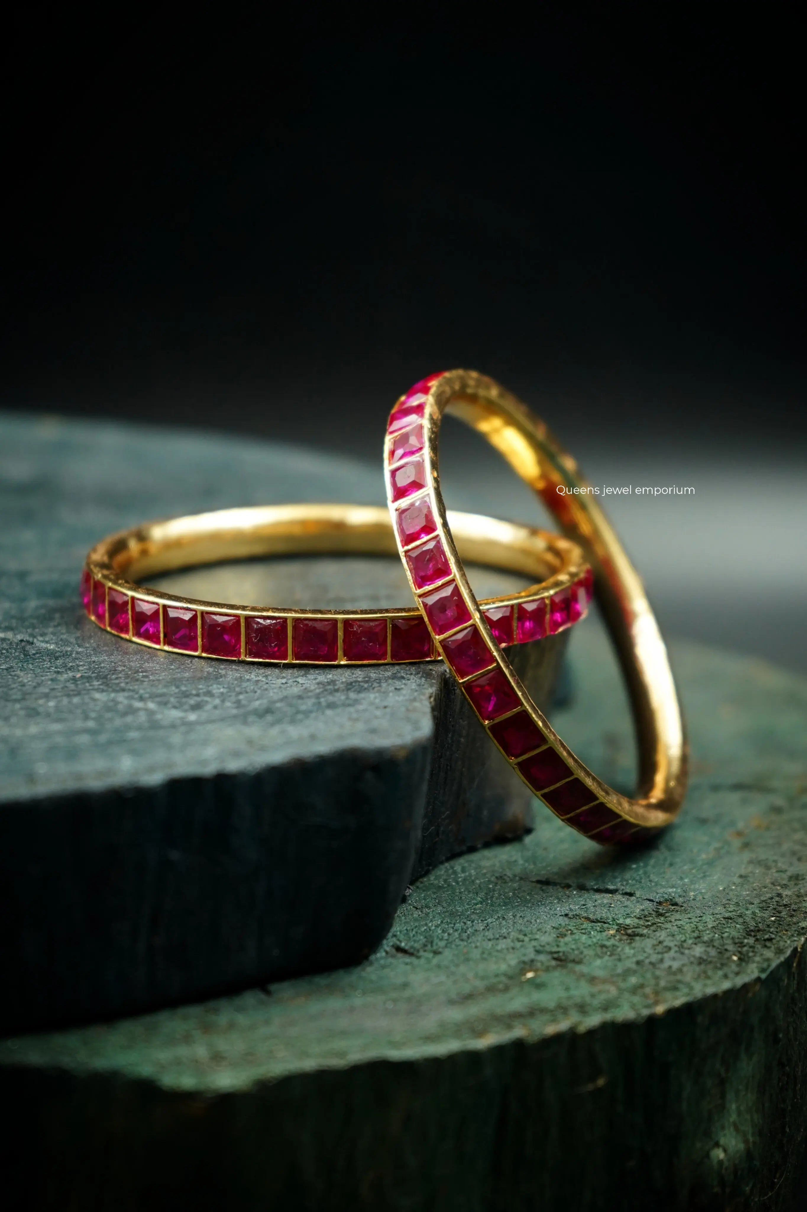 ANAYA SATHURA BANGLE - BALAJI PINK - Queens Jewel Emporium