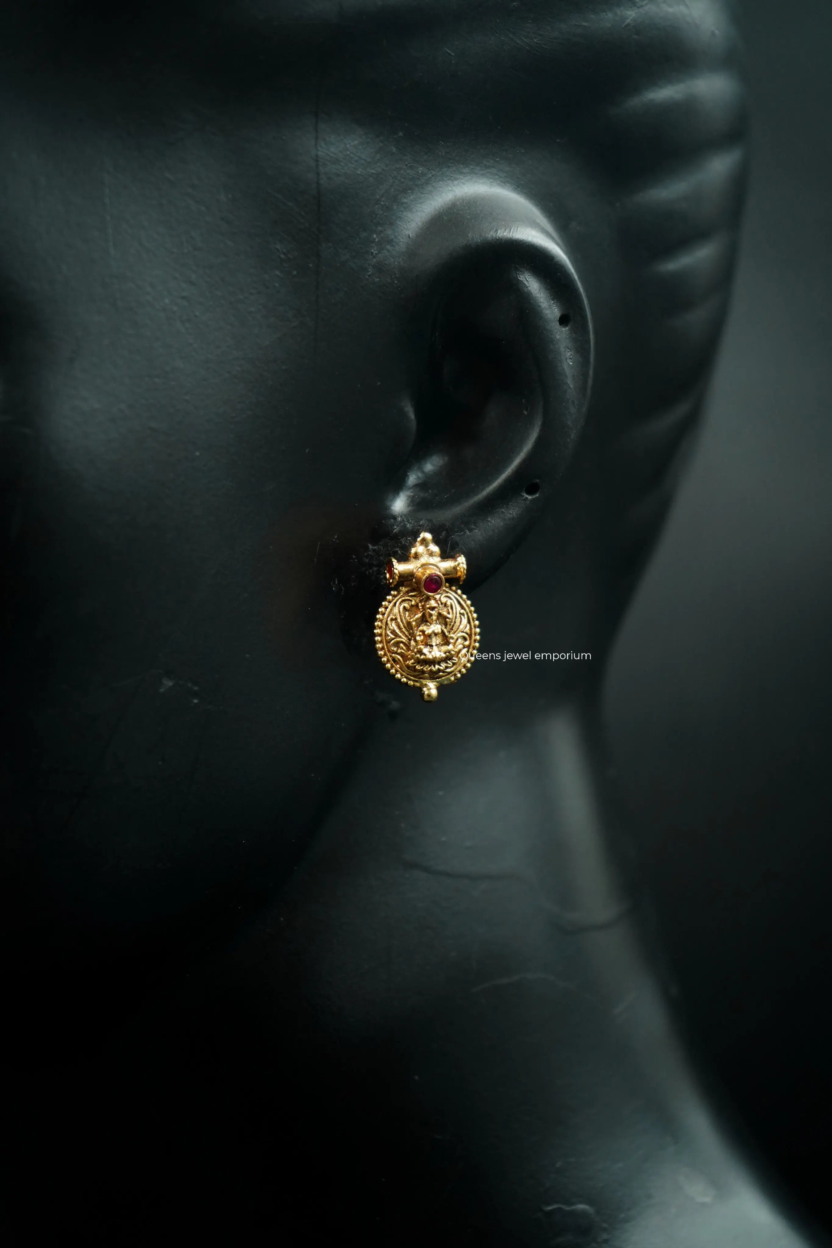 ANIKHA KASU EARRING - Queens Jewel Emporium