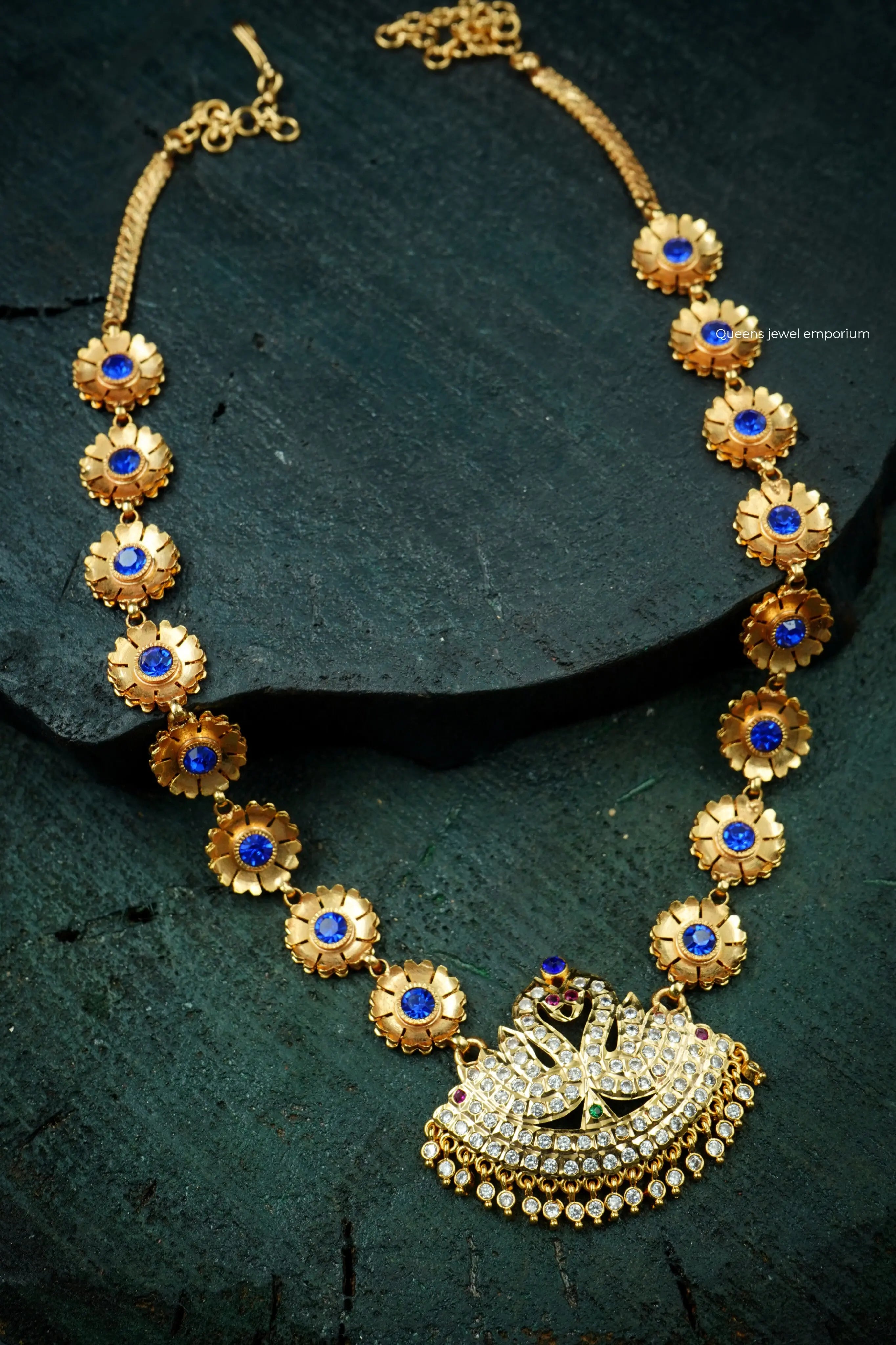 ANJALIDEVI NECKLACE - Queens Jewel Emporium