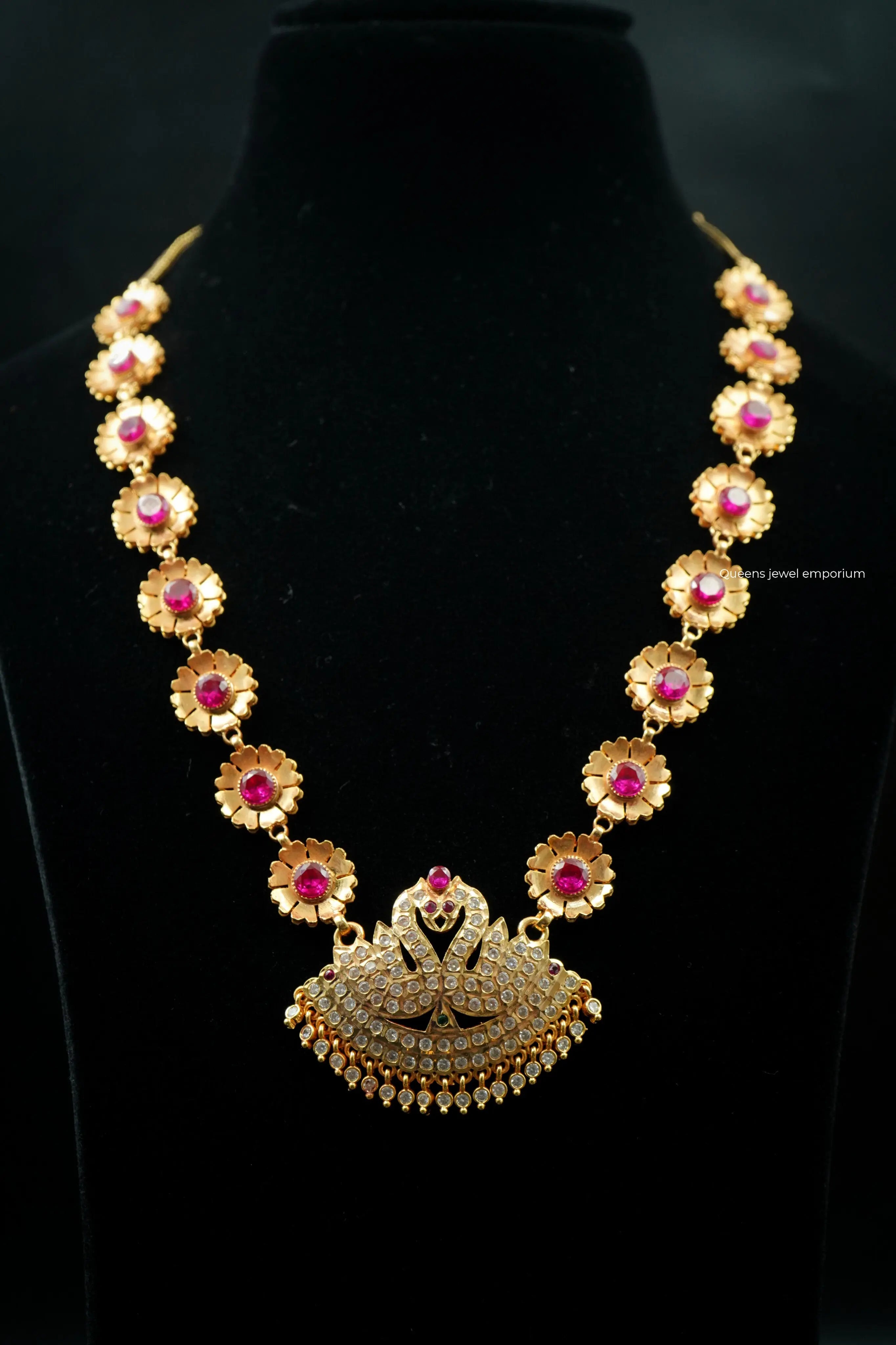 ANJALIDEVI NECKLACE - Queens Jewel Emporium