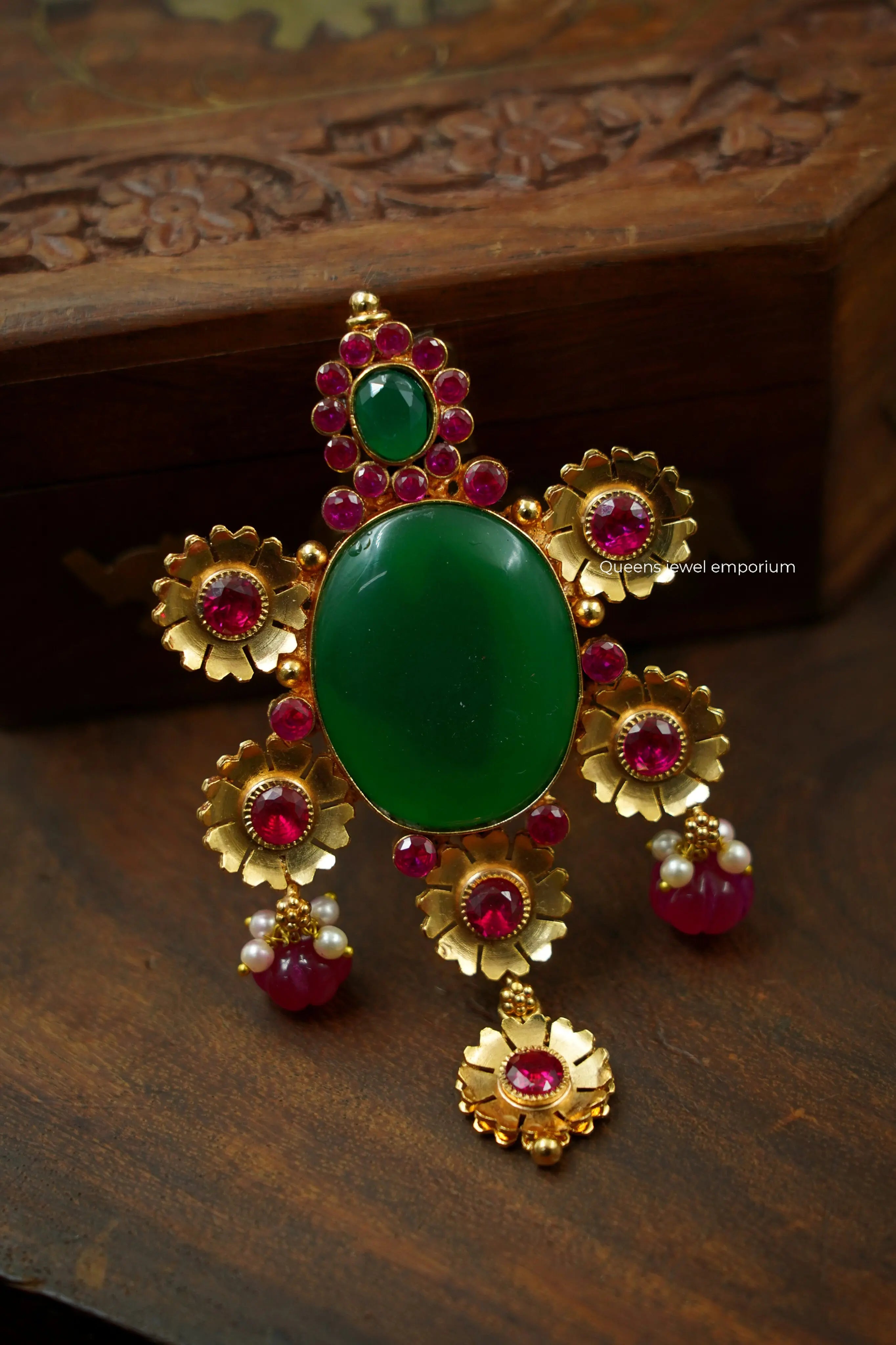 ANU RAGA  PENDANT - Queens Jewel Emporium