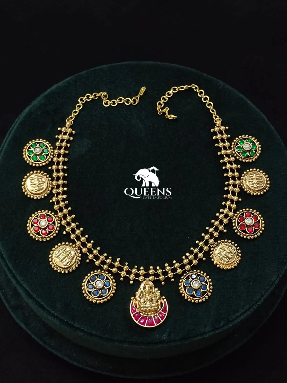 ANUGRAHA COIN NECKLACE - Queens Jewel Emporium