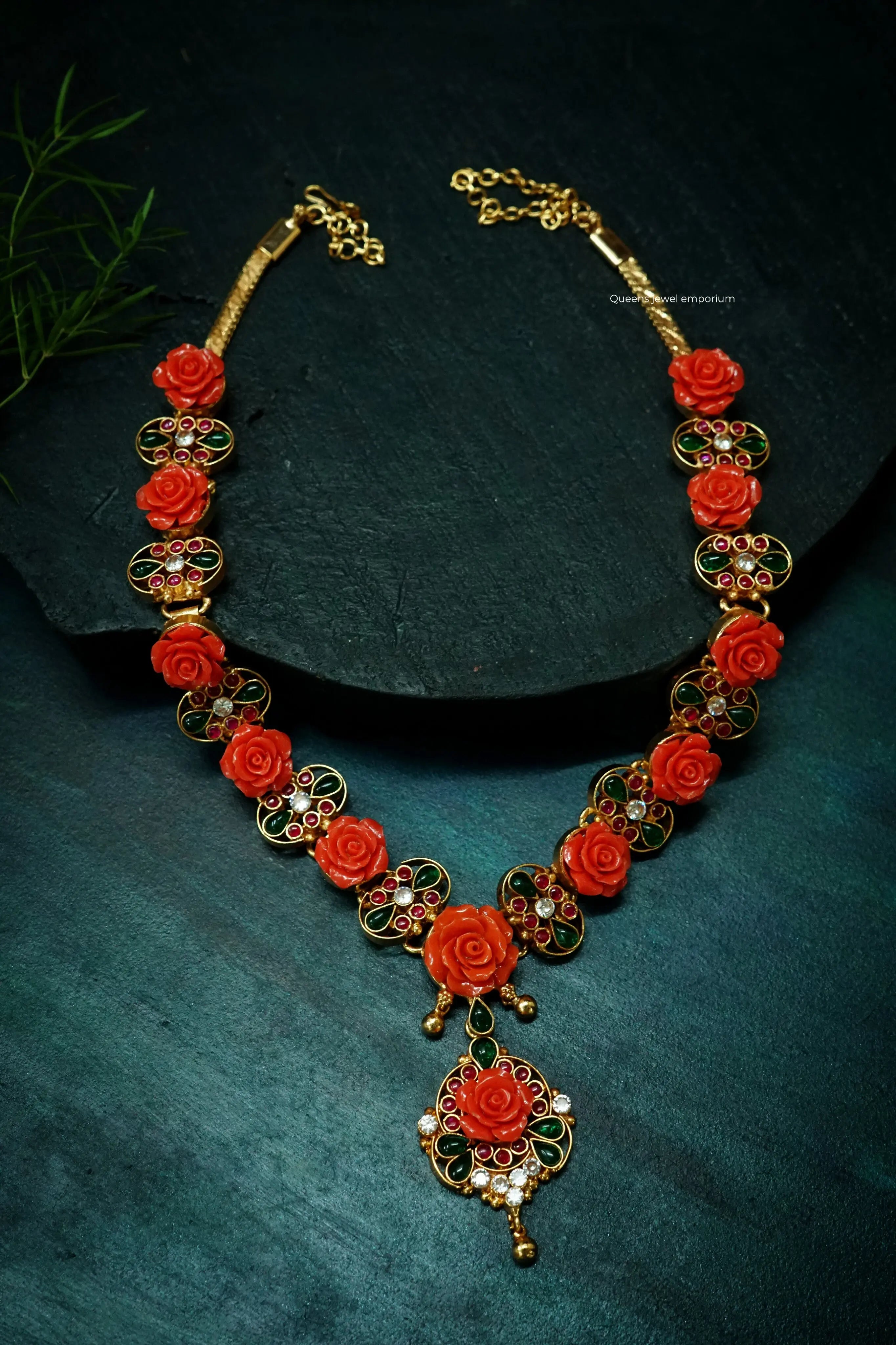 ARIA - ROSA NECKLACE - Queens Jewel Emporium