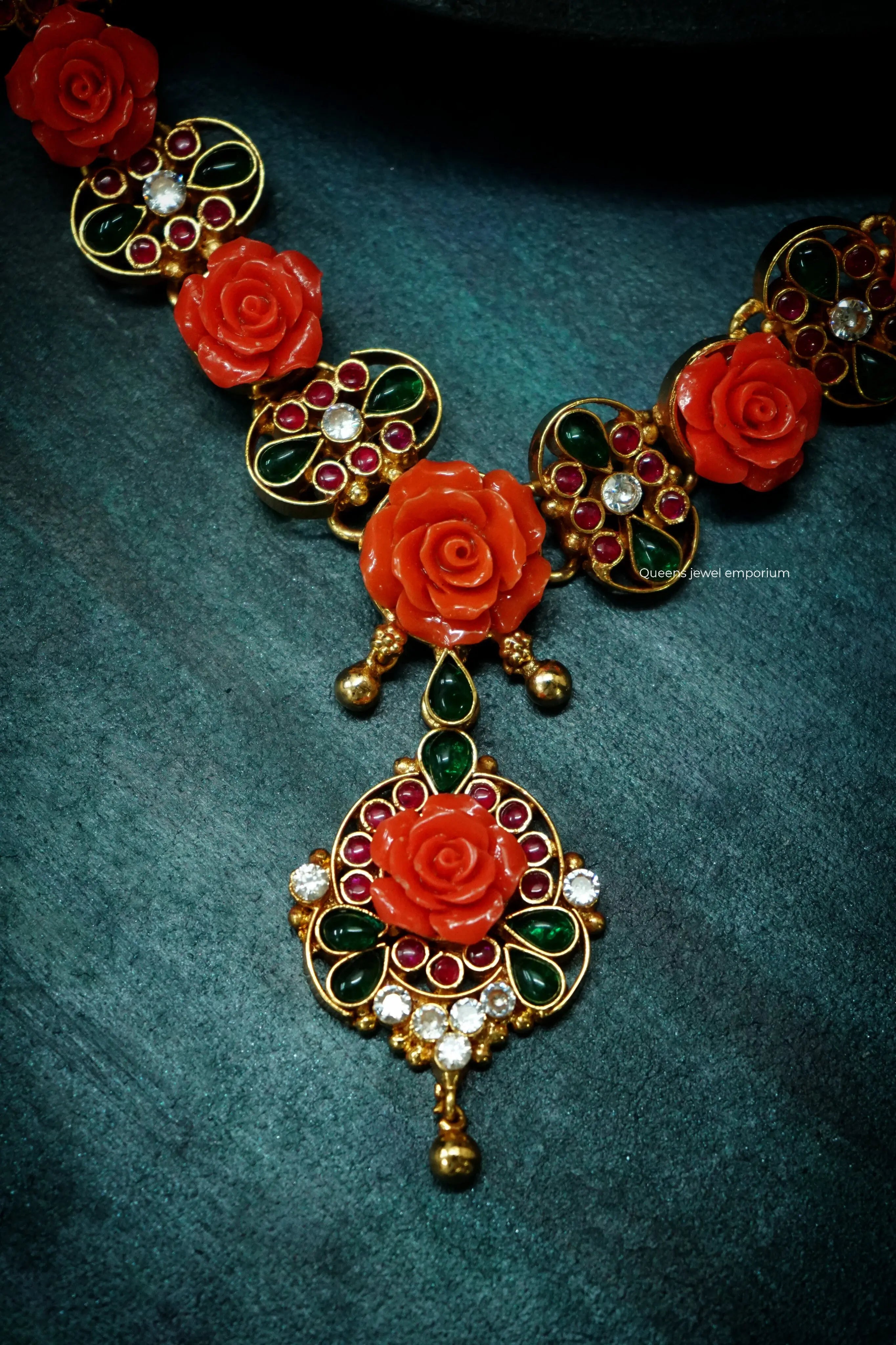 ARIA - ROSA NECKLACE - Queens Jewel Emporium