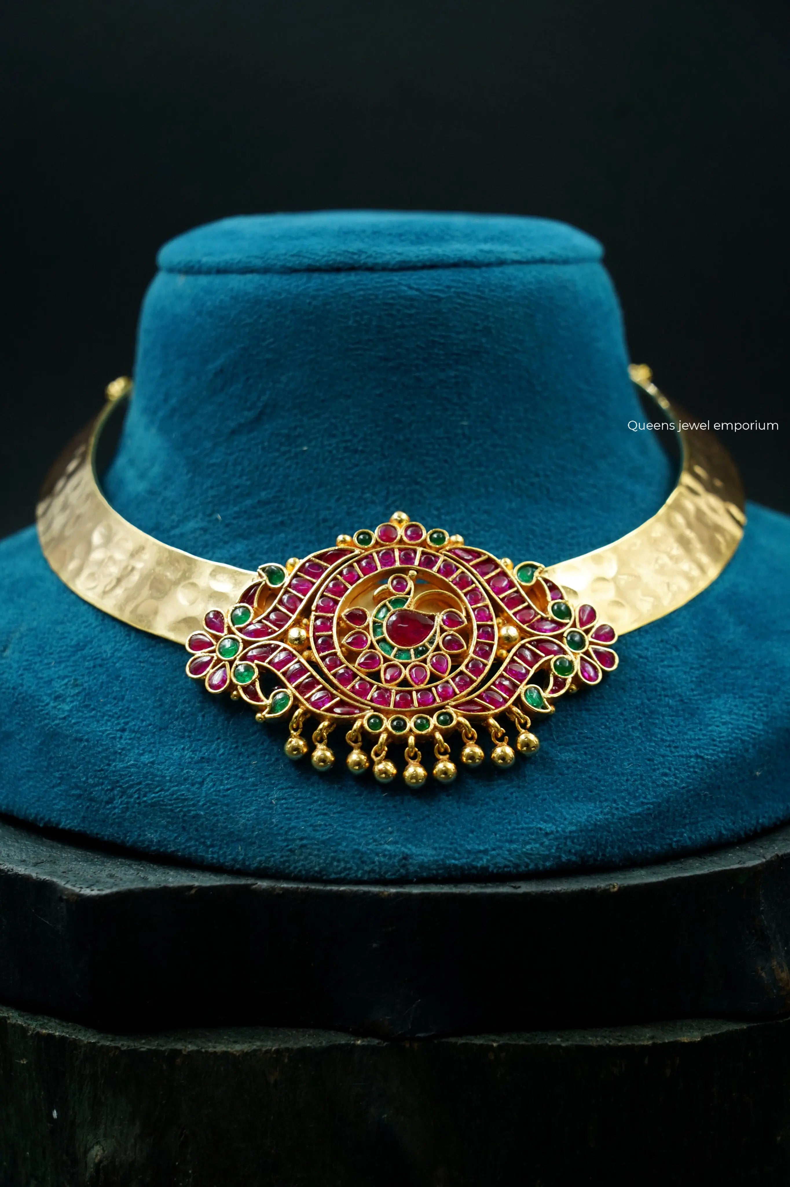 Aathira Hasli Necklace Queens Jewel Emporium