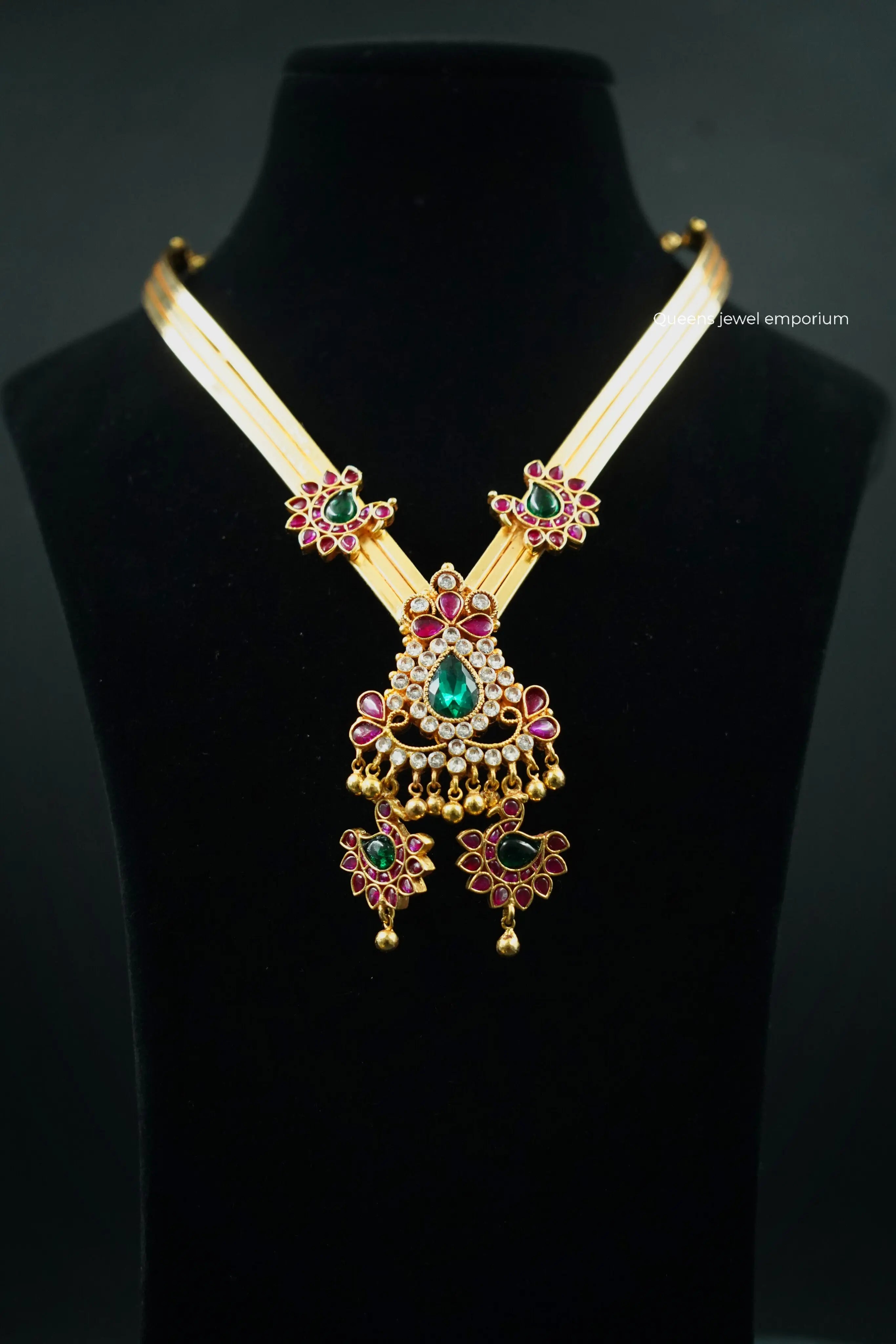 Amritha Hasli Necklace Queens Jewel Emporium
