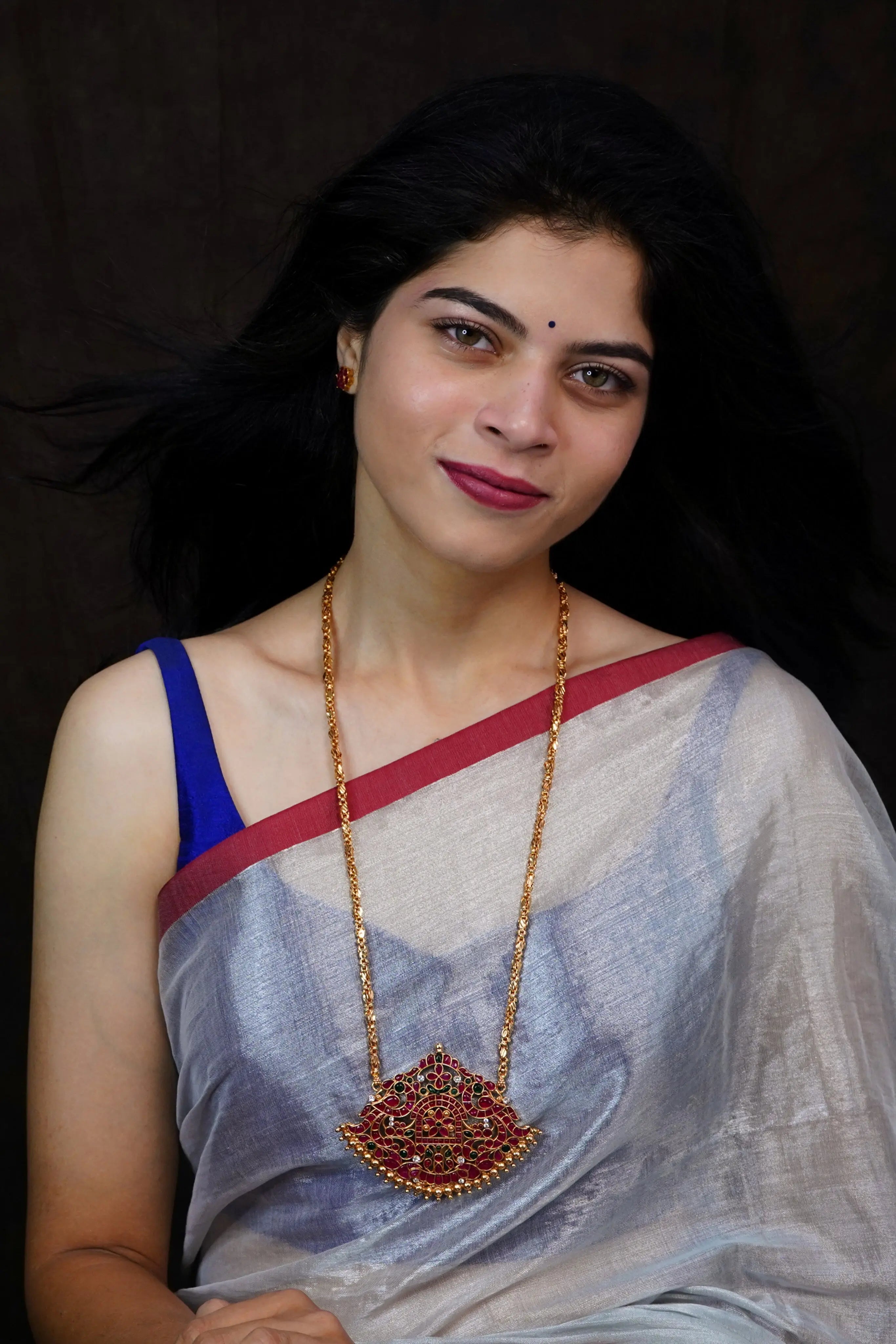 ANUPAMA VINTAGE LONG CHAIN - Queens Jewel Emporium