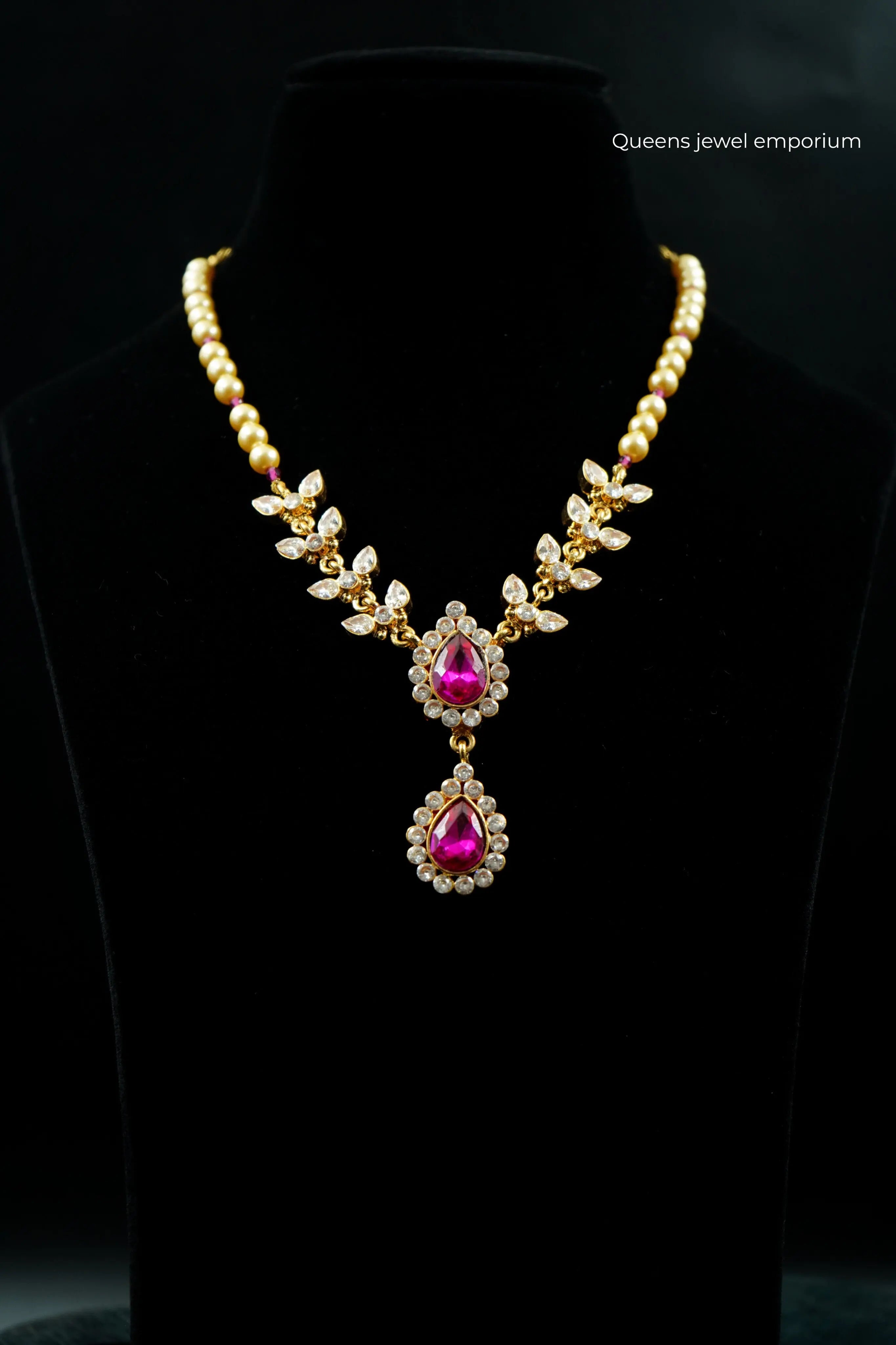 BHUVIKA  NECKLACE - Queens Jewel Emporium