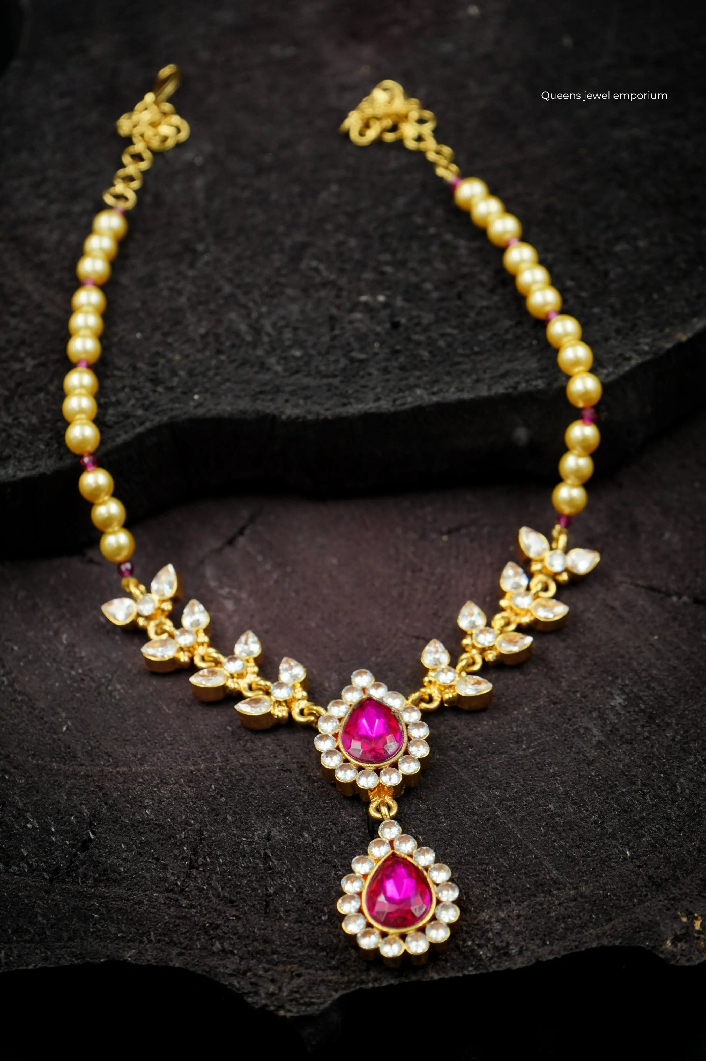 BHUVIKA  NECKLACE - Queens Jewel Emporium