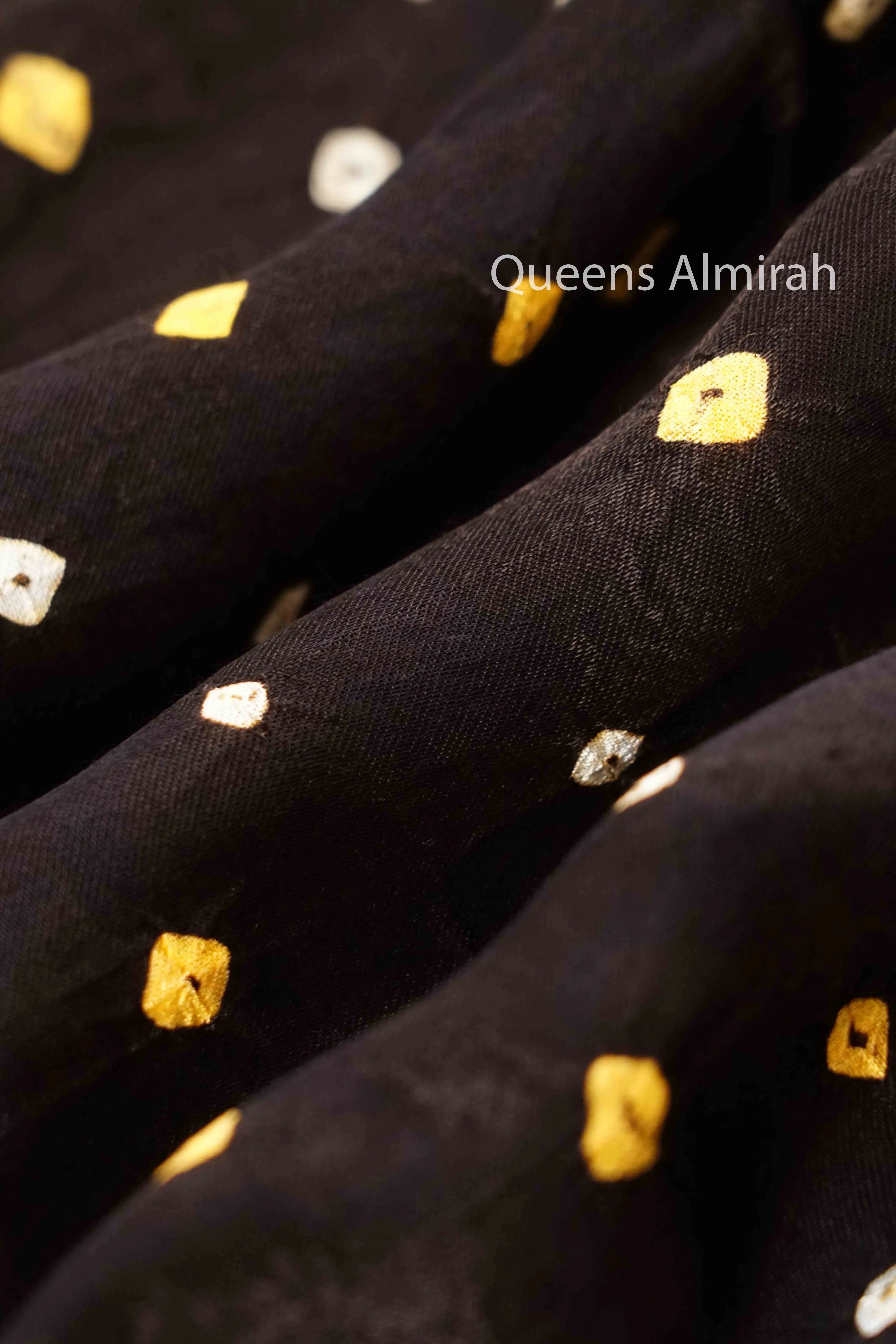 BLACK MODAL SILK SAREE - Queens Jewel Emporium