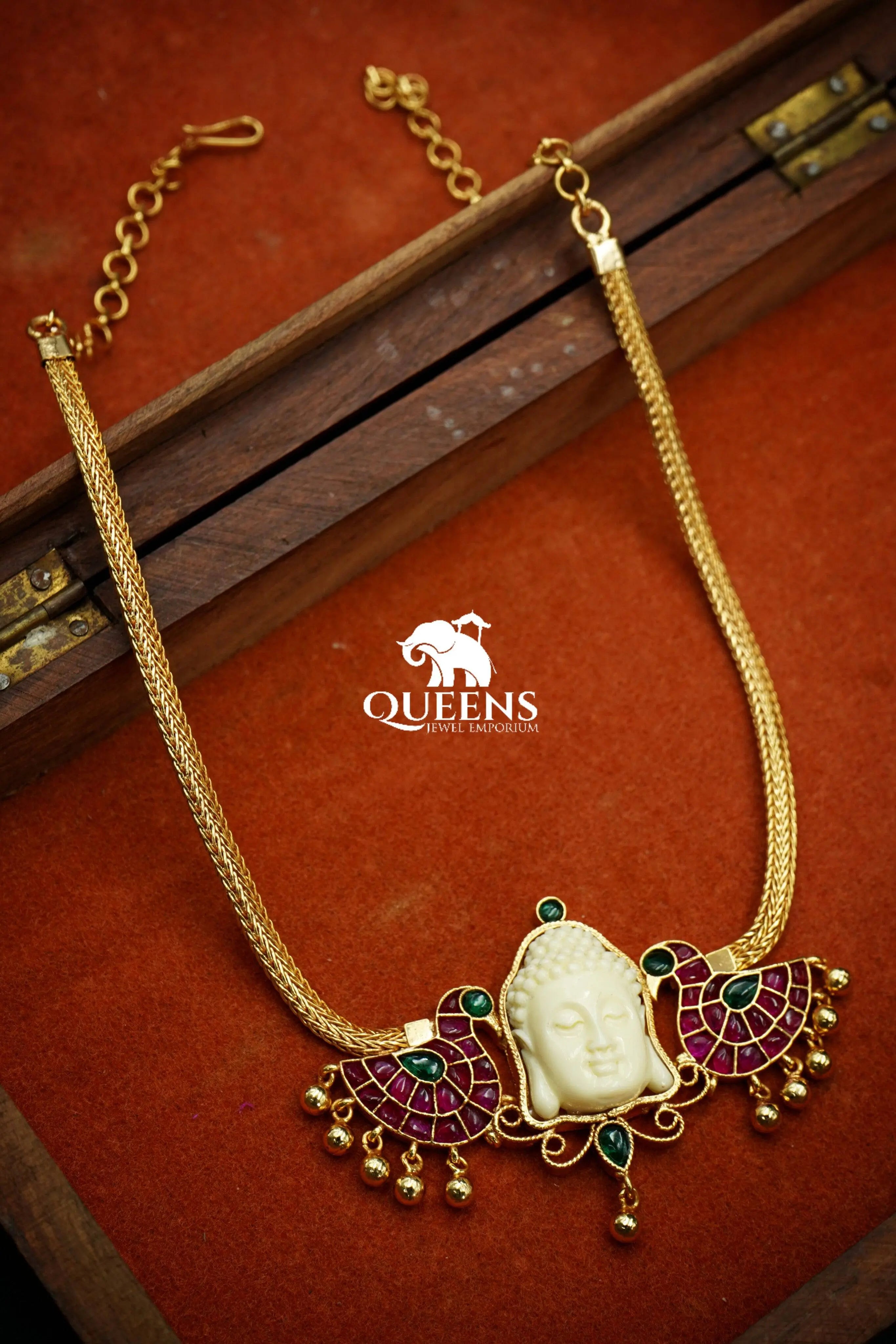 BODHIMITHRA KEMP NECKLACE - Queens Jewel Emporium