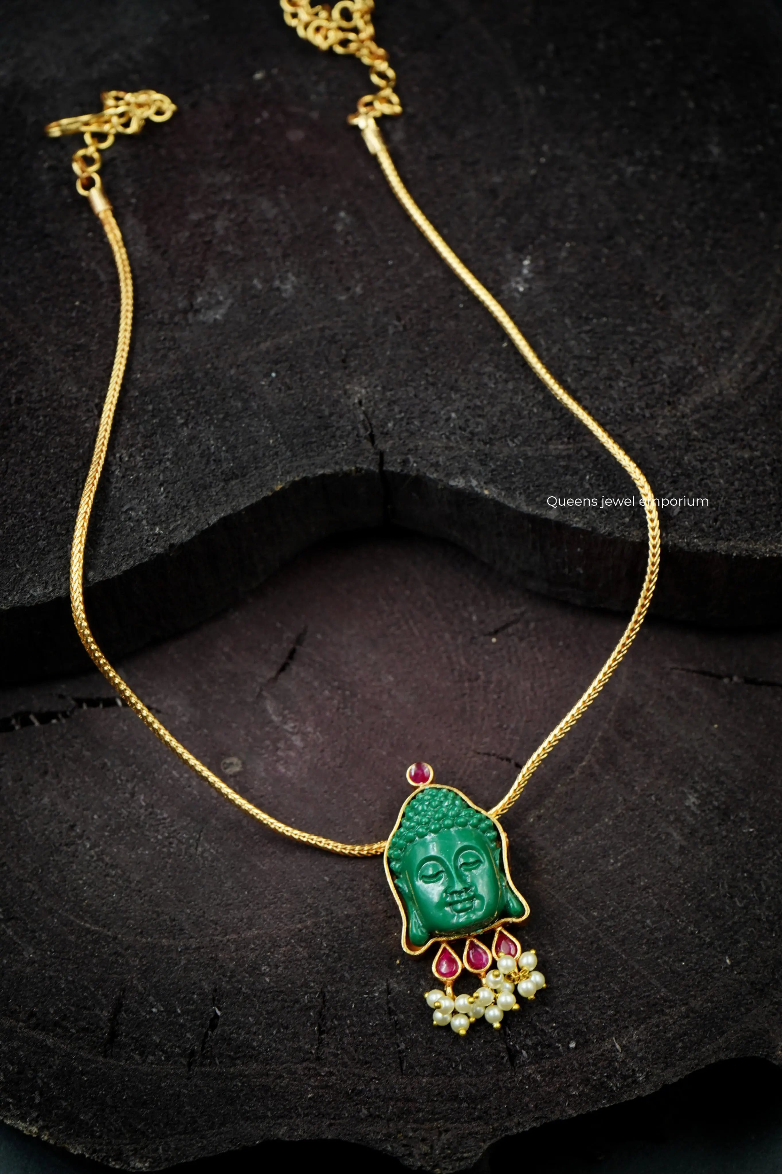 BUDHAMITHRA NECKLACE - Queens Jewel Emporium