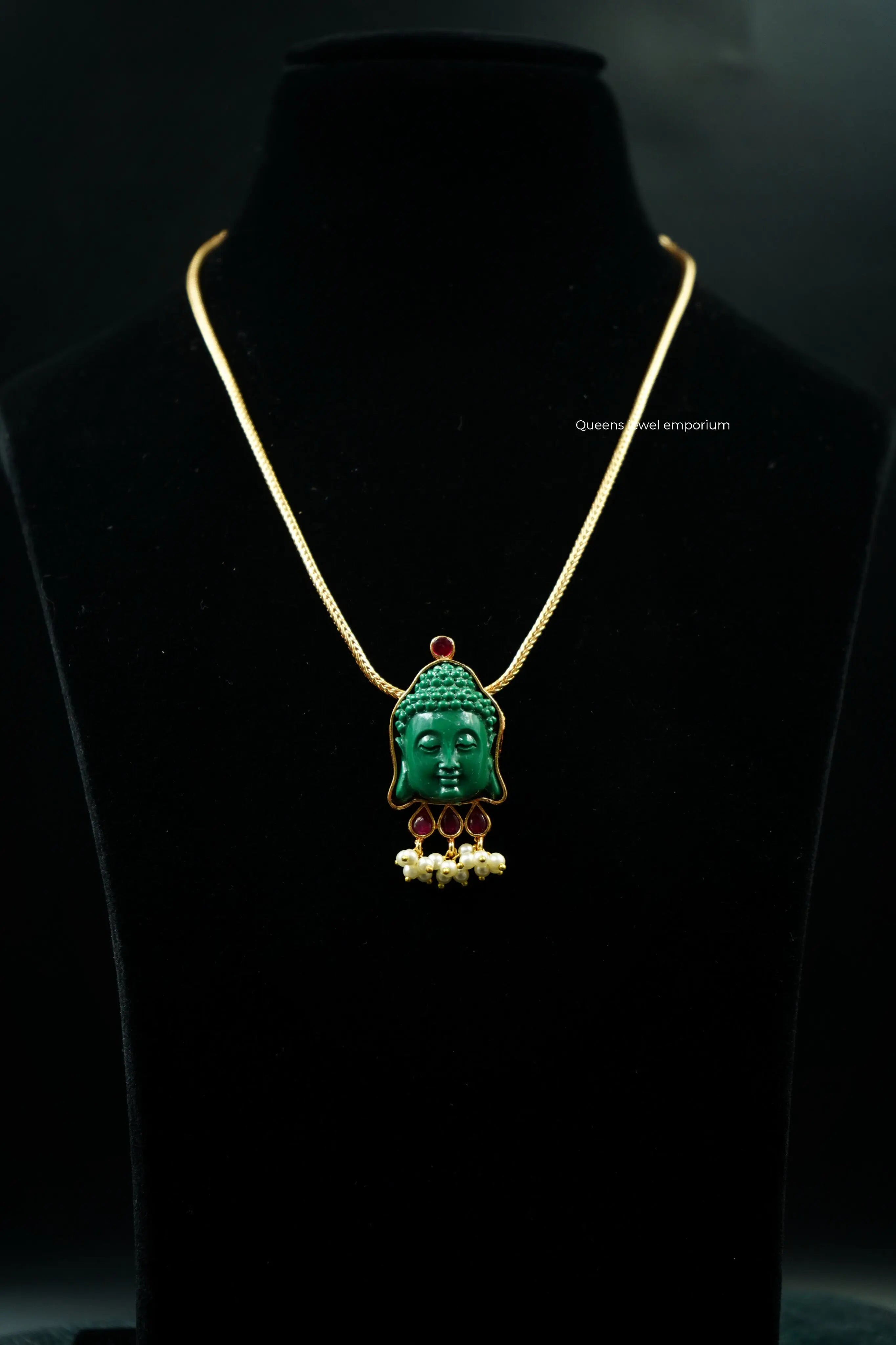 BUDHAMITHRA NECKLACE - Queens Jewel Emporium