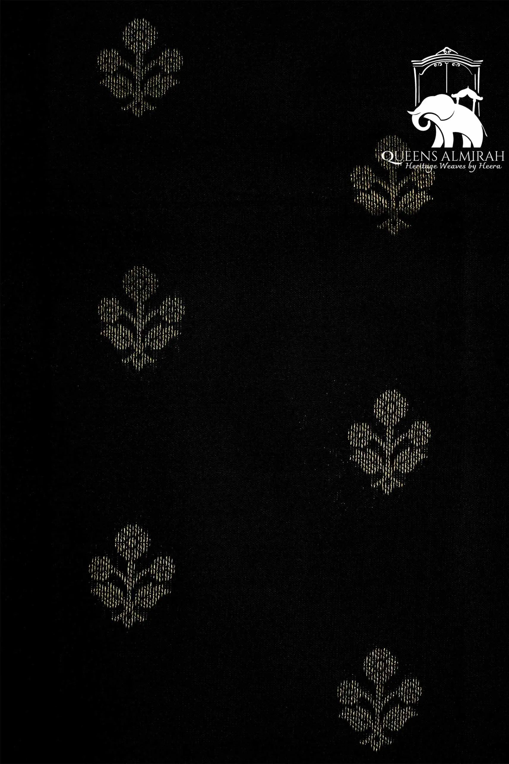 BLACK WITH DARK MAROON SOFT SILK SAREE - Queens Jewel Emporium