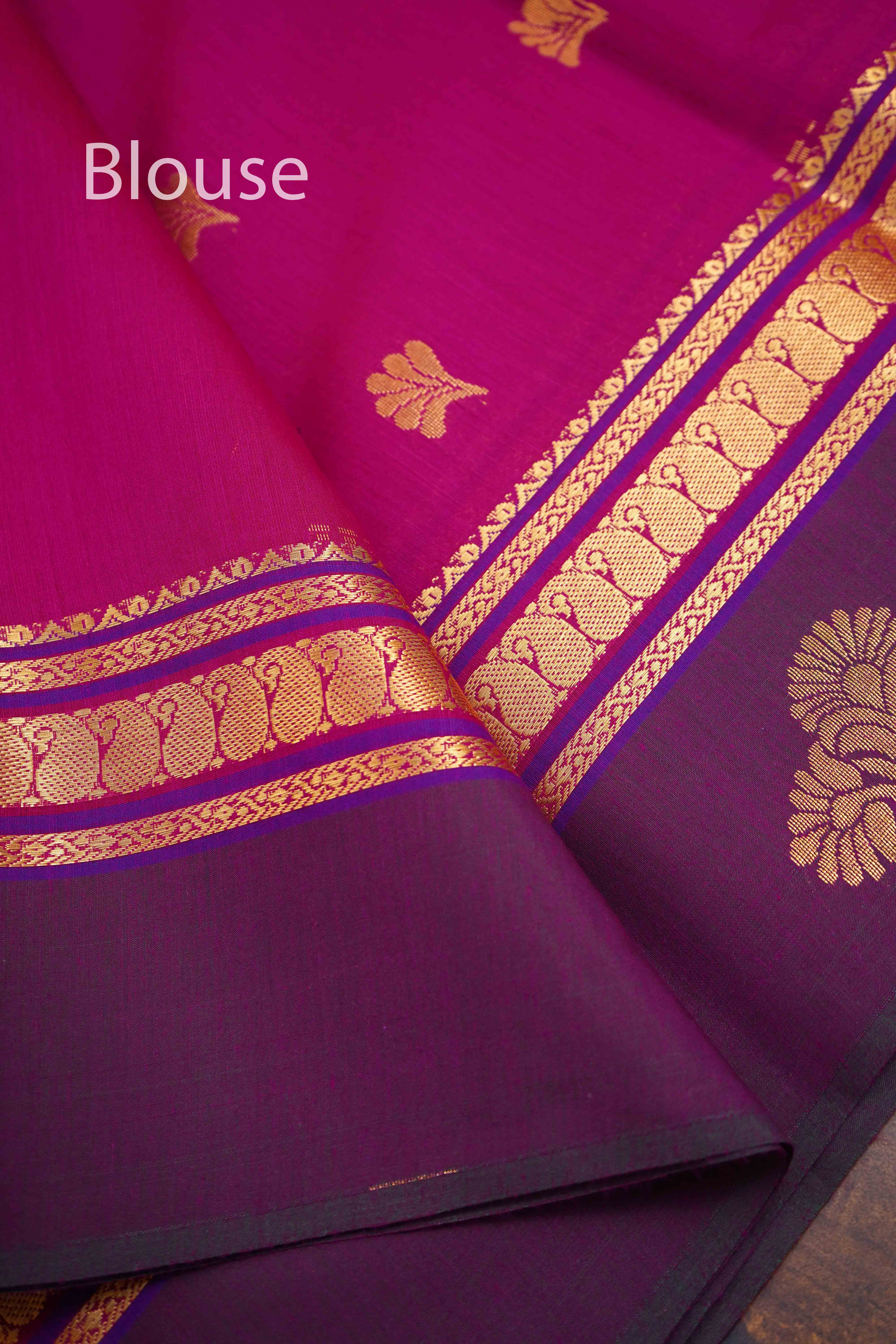 BURNT PINK PURE SILK COTTON - Queens Jewel Emporium