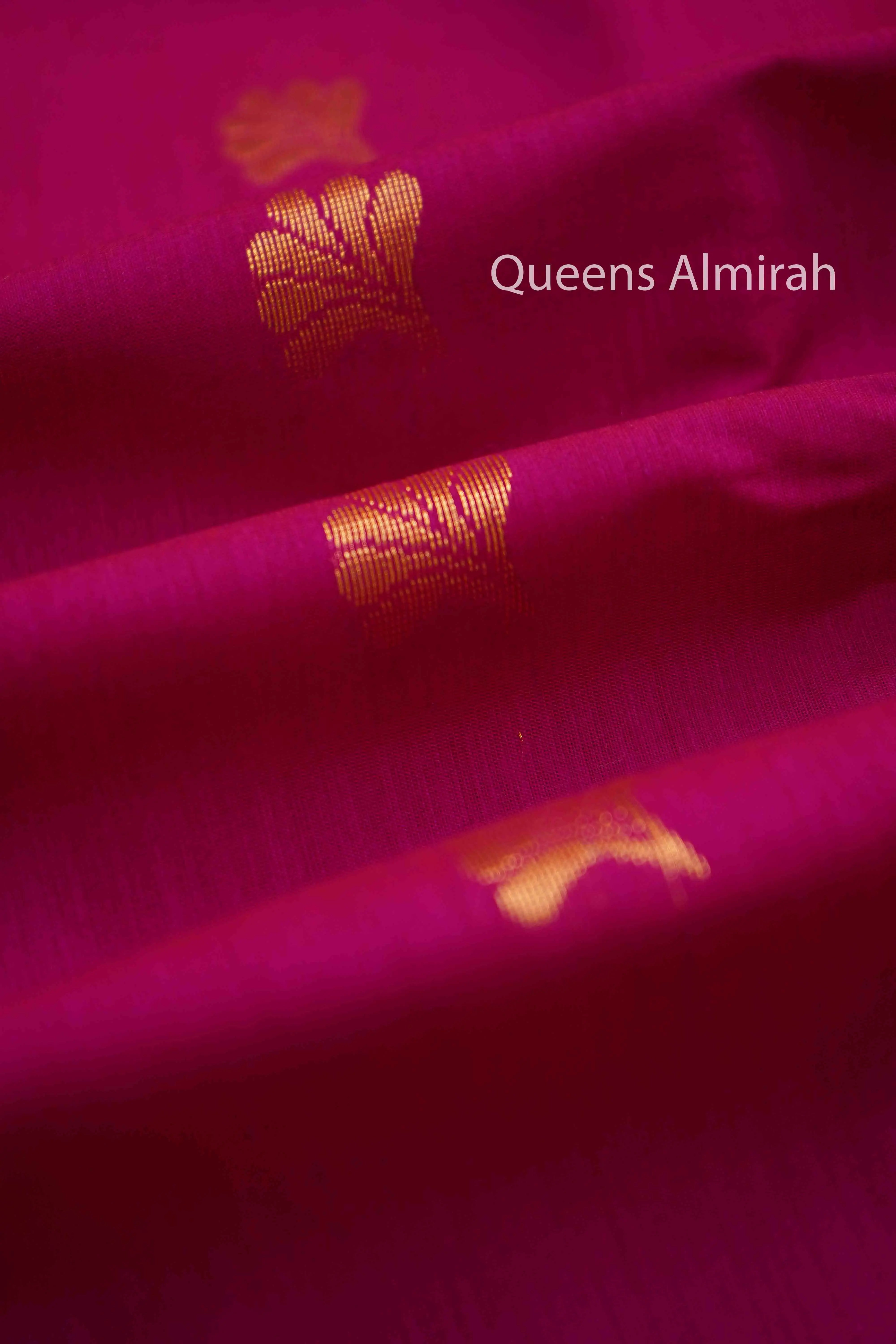 BURNT PINK PURE SILK COTTON - Queens Jewel Emporium