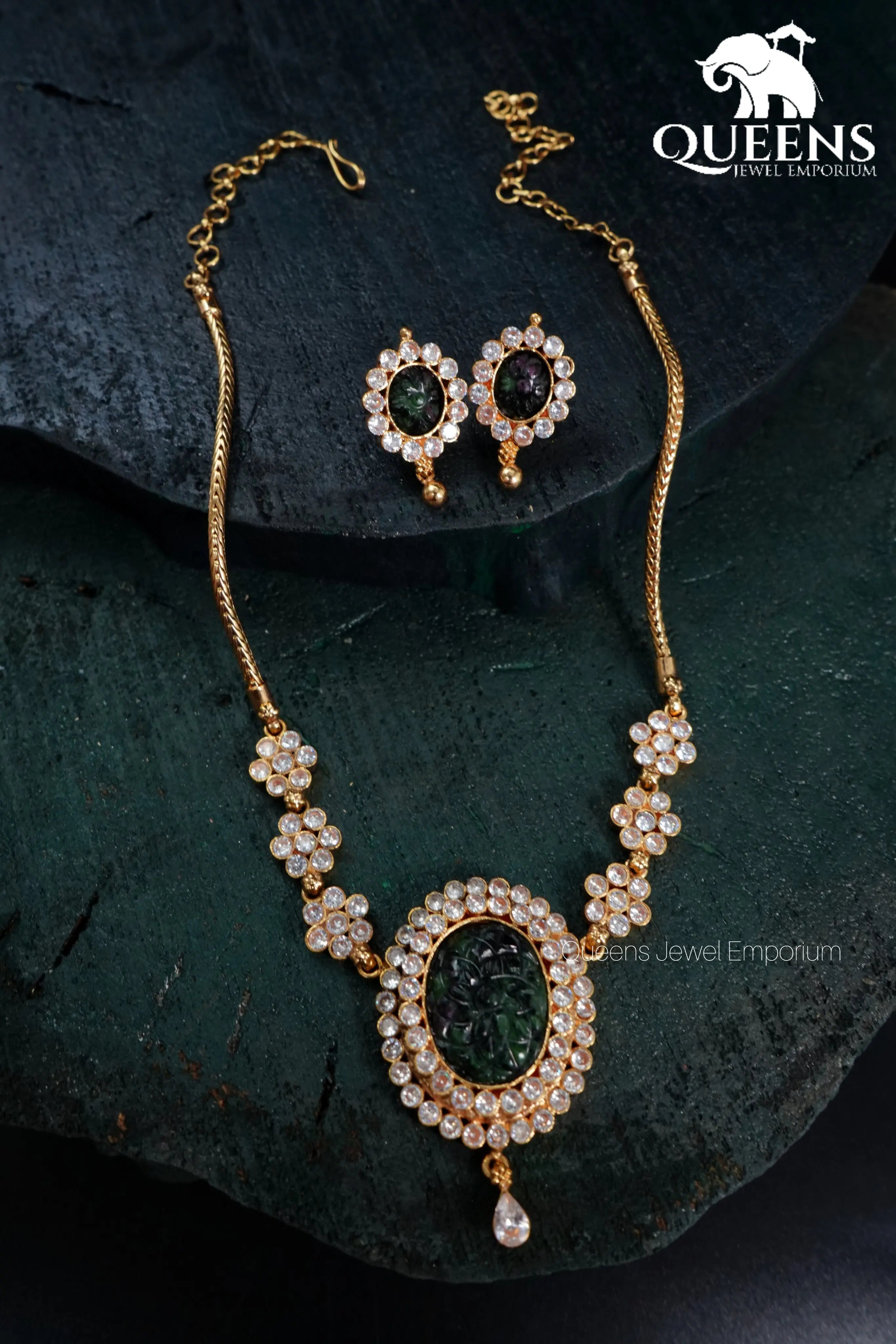 CHAMPALI NECKLACE - Queens Jewel Emporium