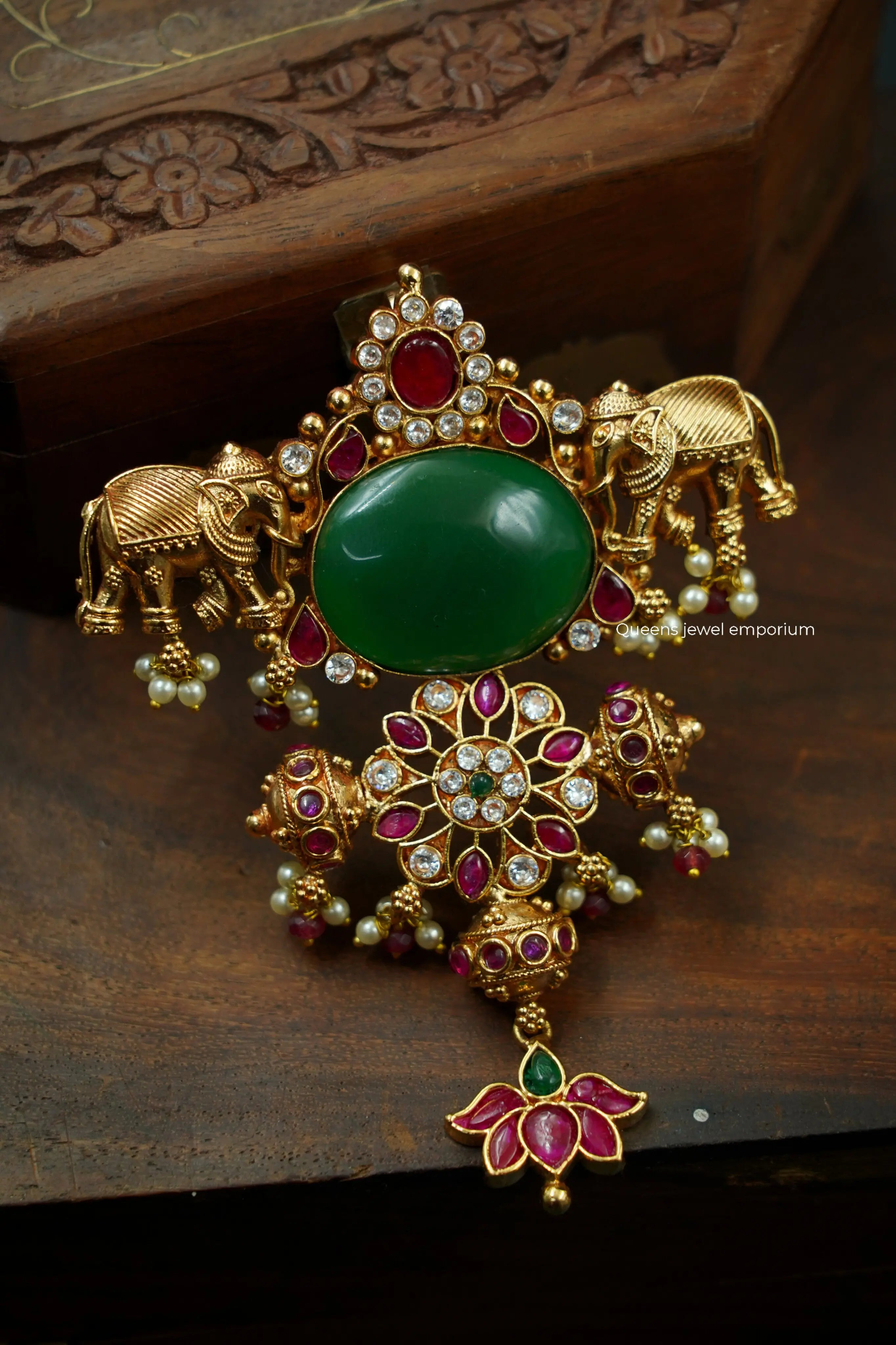 CHANDRAJA PENDANT - Queens Jewel Emporium