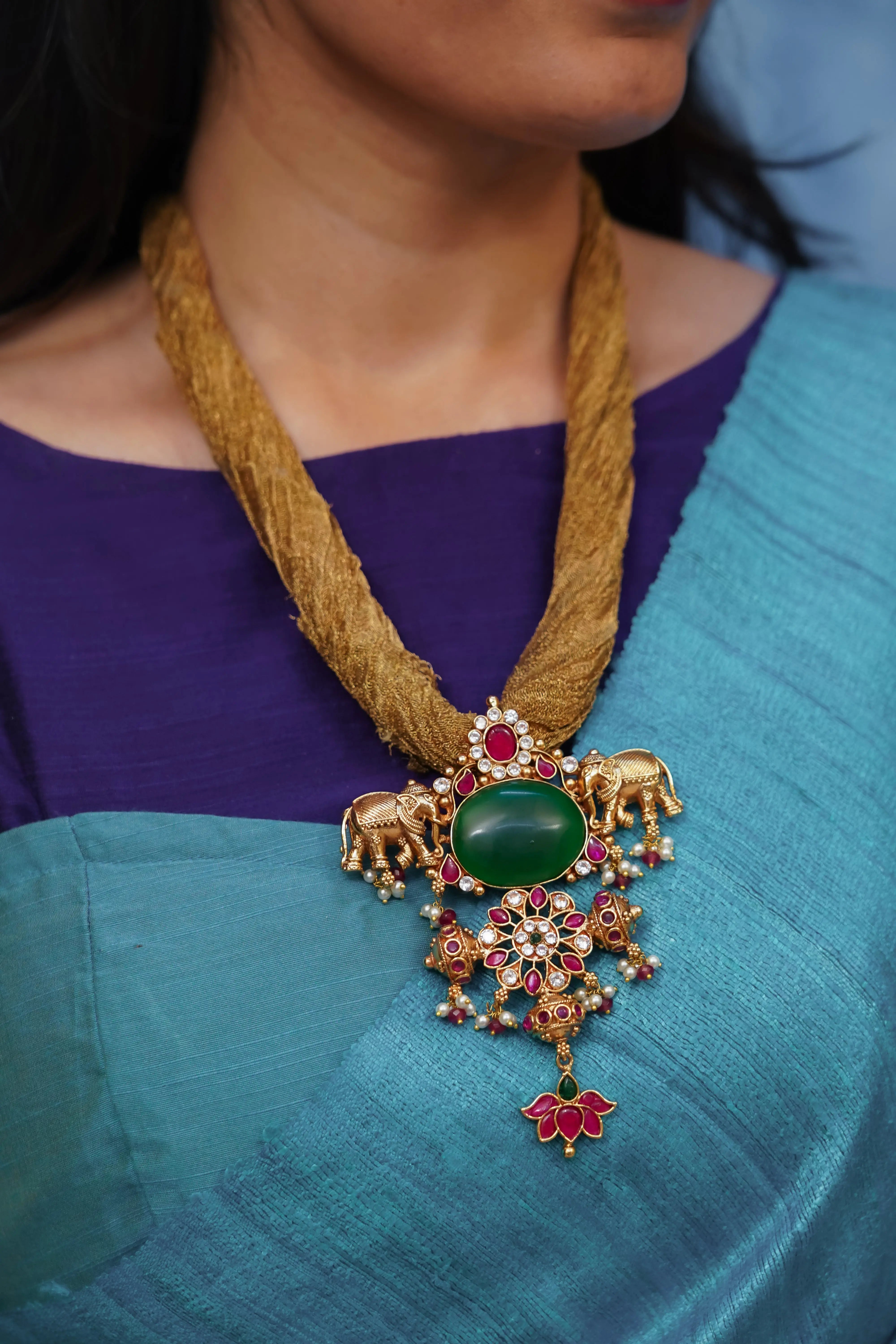CHANDRAJA PENDANT - Queens Jewel Emporium