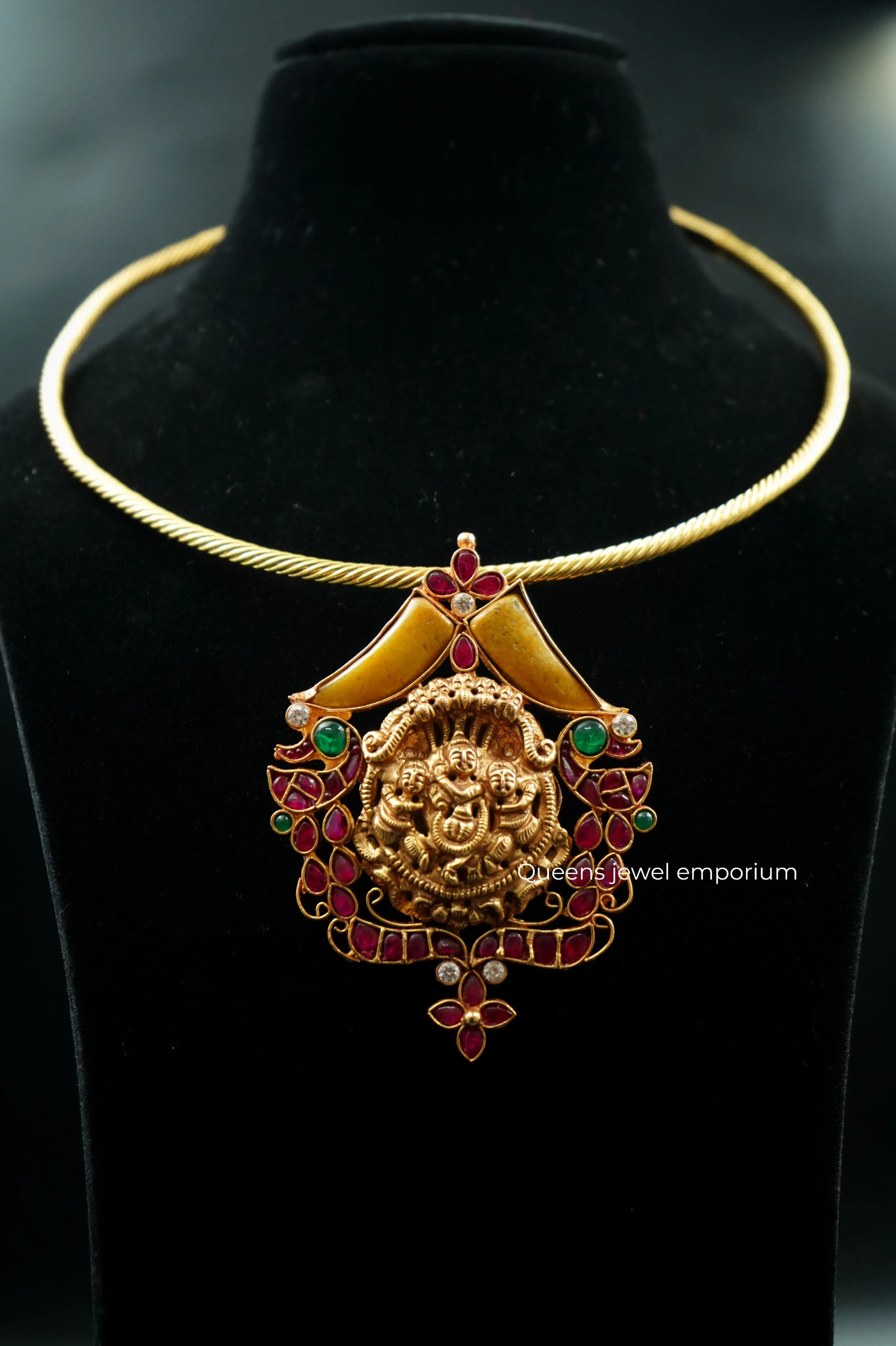 CHARUGYA PULIPALU  PENDANT - Queens Jewel Emporium