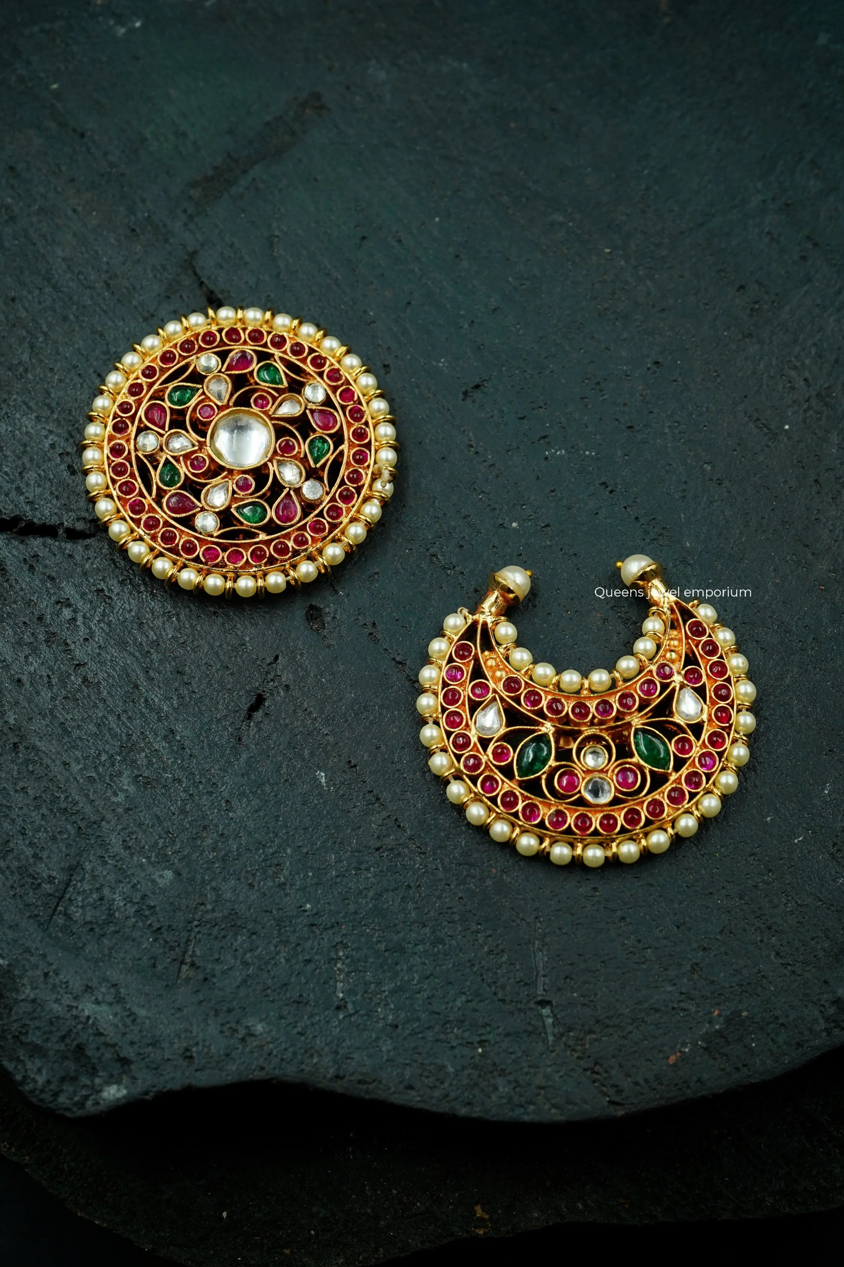 CHARULATHA BRIDAL NETHICHUTTI - Queens Jewel Emporium