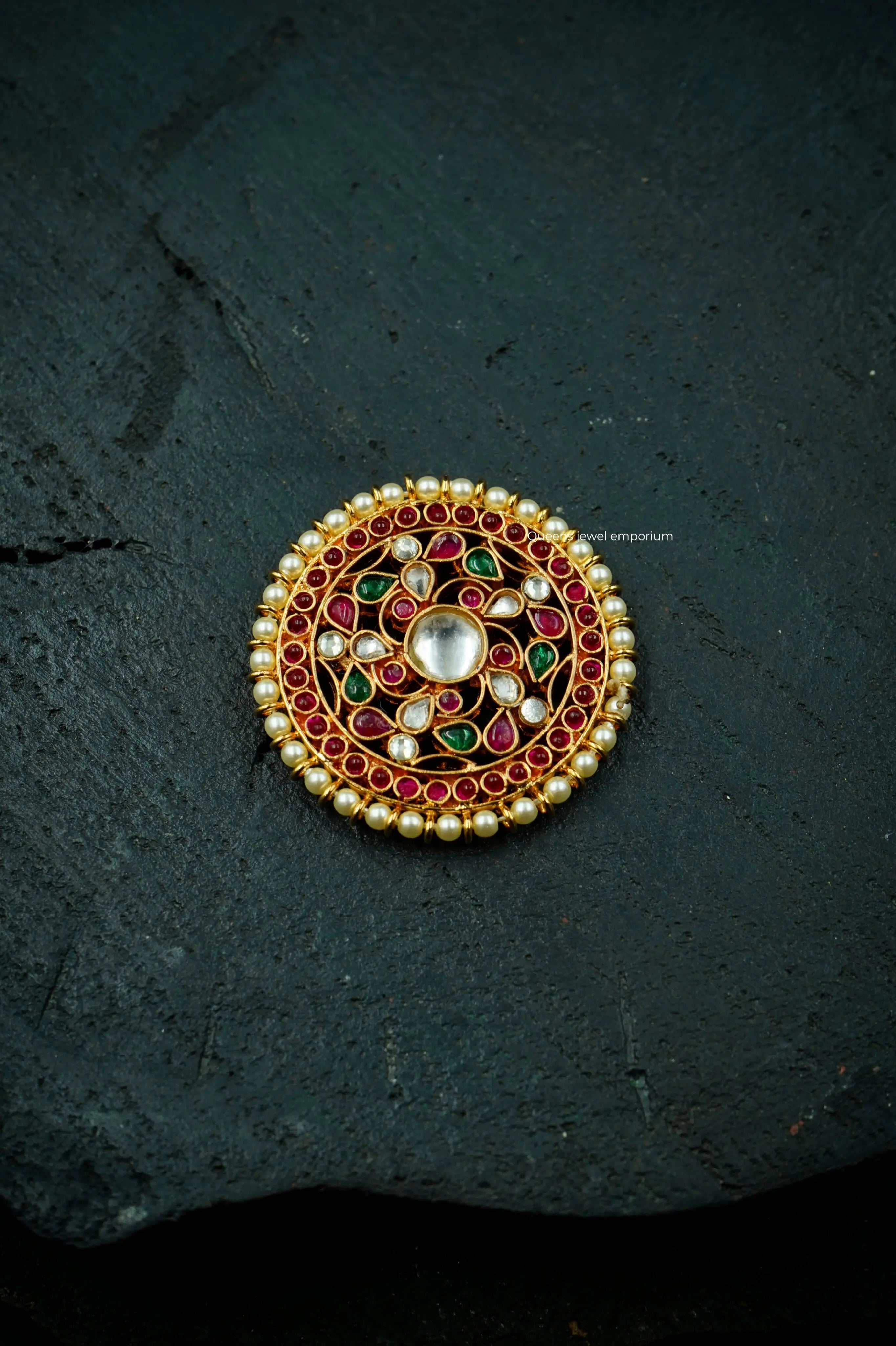 CHARULATHA BRIDAL NETHICHUTTI - Queens Jewel Emporium