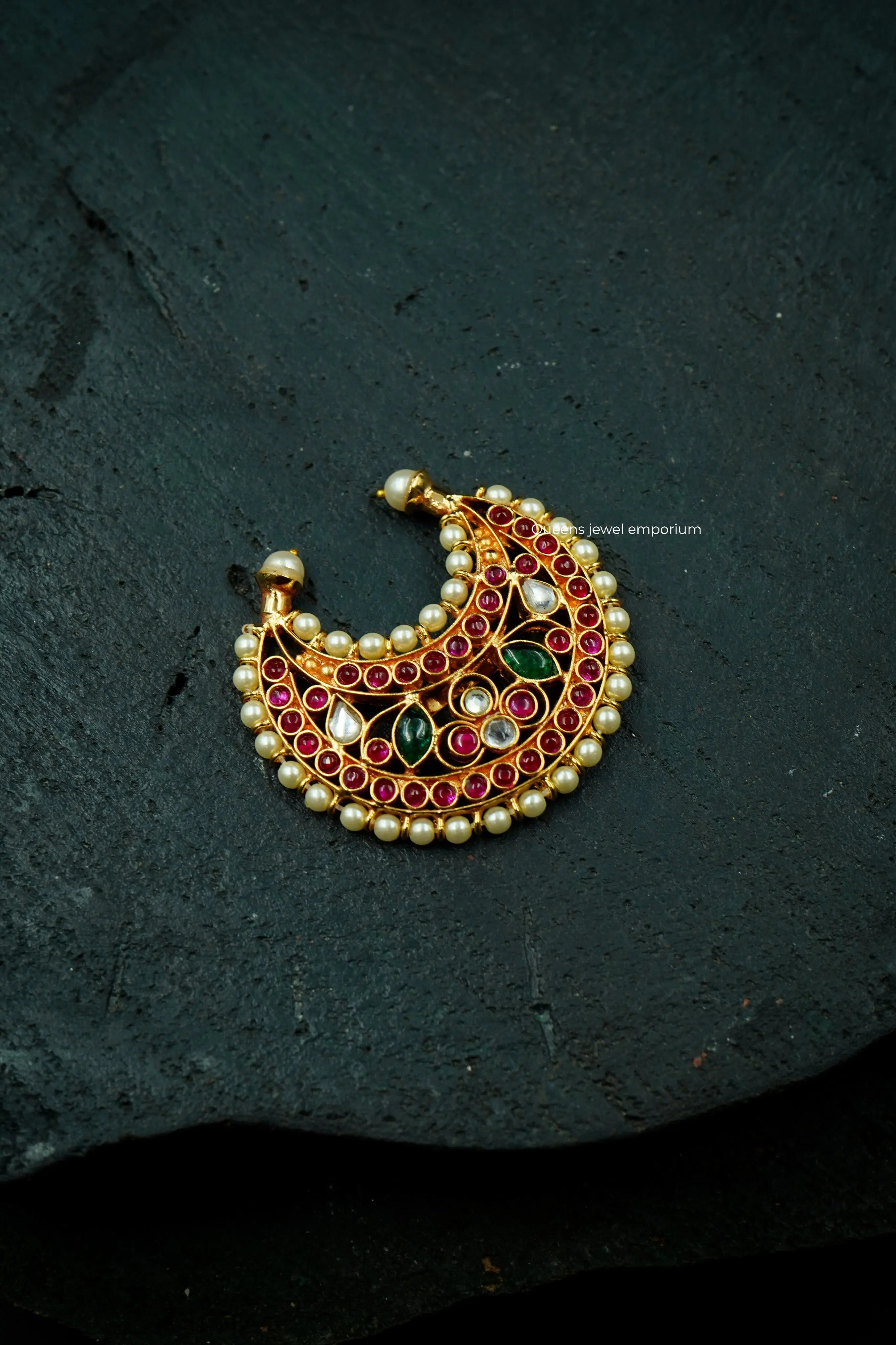 CHARULATHA BRIDAL NETHICHUTTI - Queens Jewel Emporium
