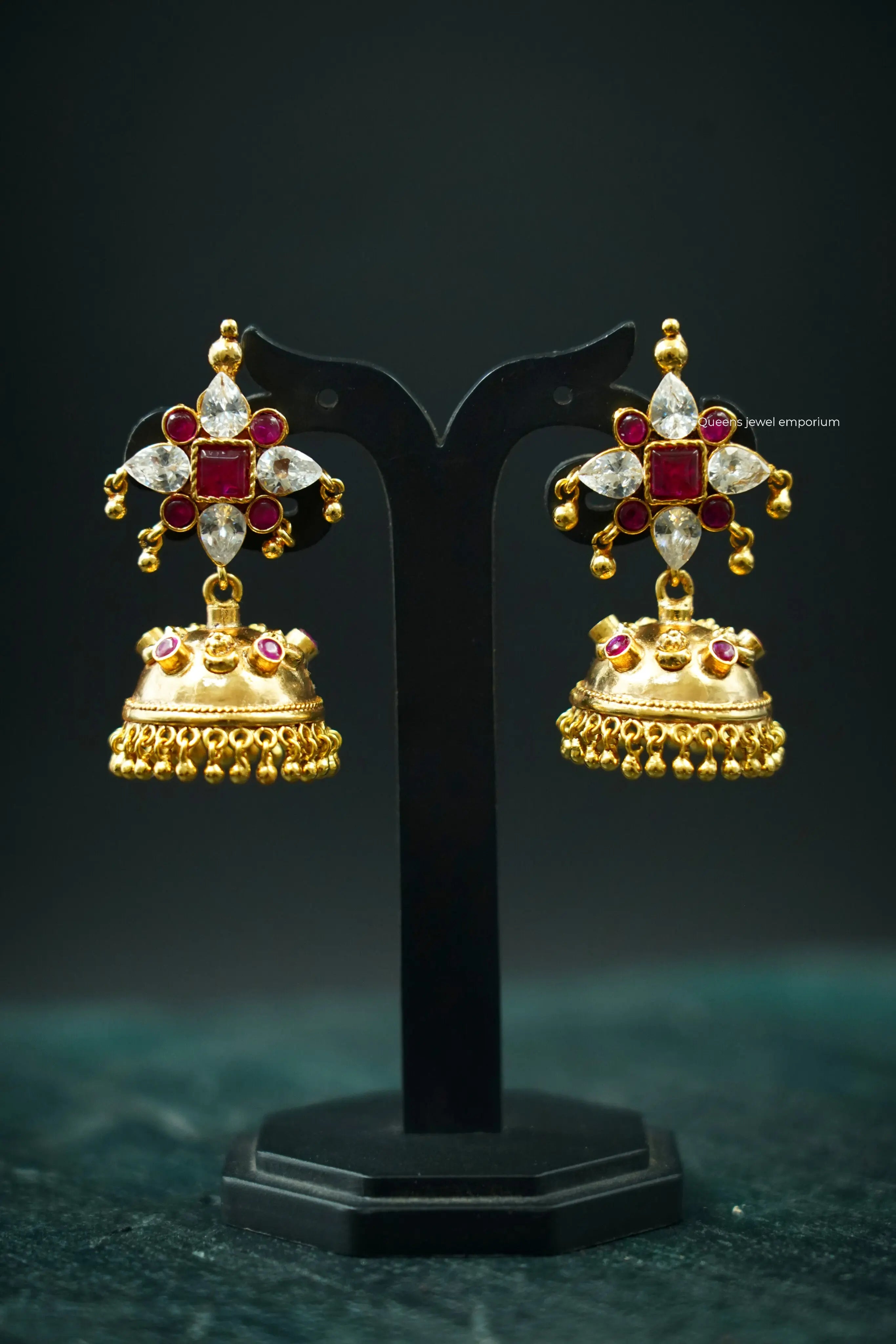 Chandrika Jhumkas Queens_aadi
