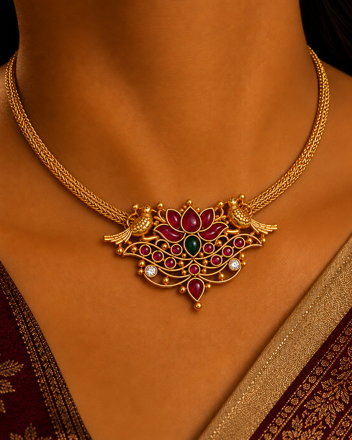 Aura Lotus Choker