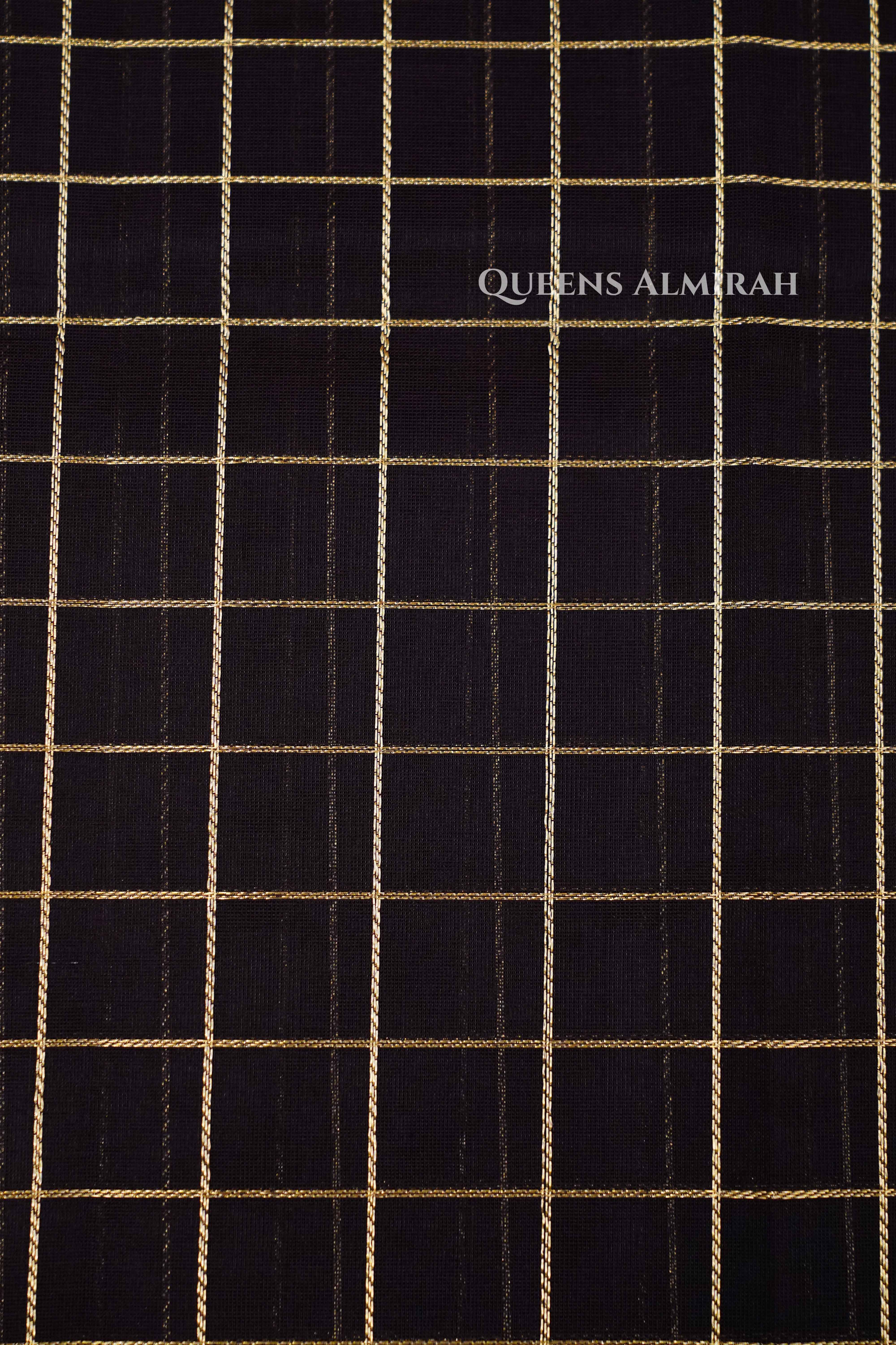 Chocolate Brown-Karaikudi Chettinad Silk Cotton Saree QUEENS ALMIRAH