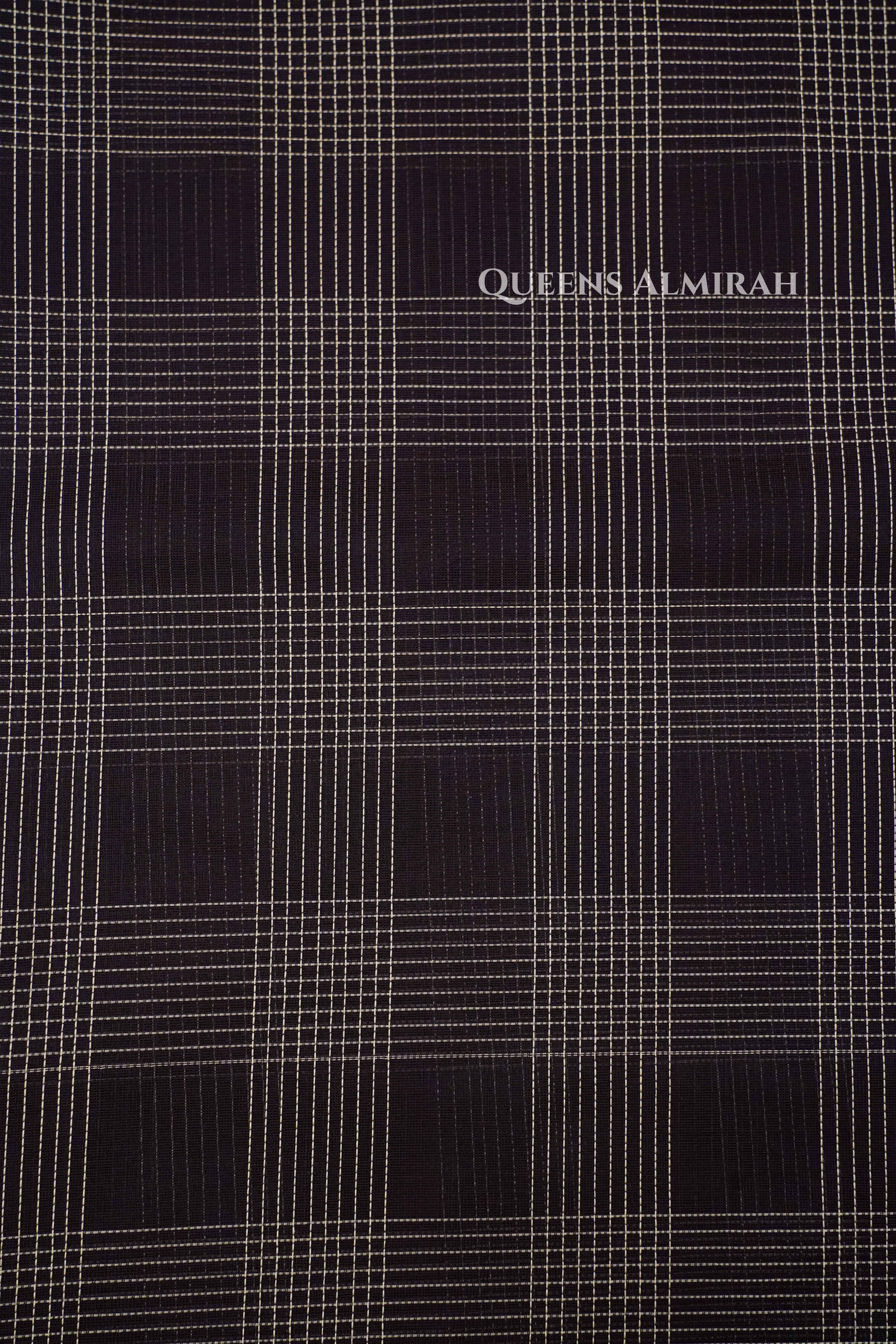 Cofee Bean-Karaikudi Chettinad Silk Cotton Saree QUEENS ALMIRAH
