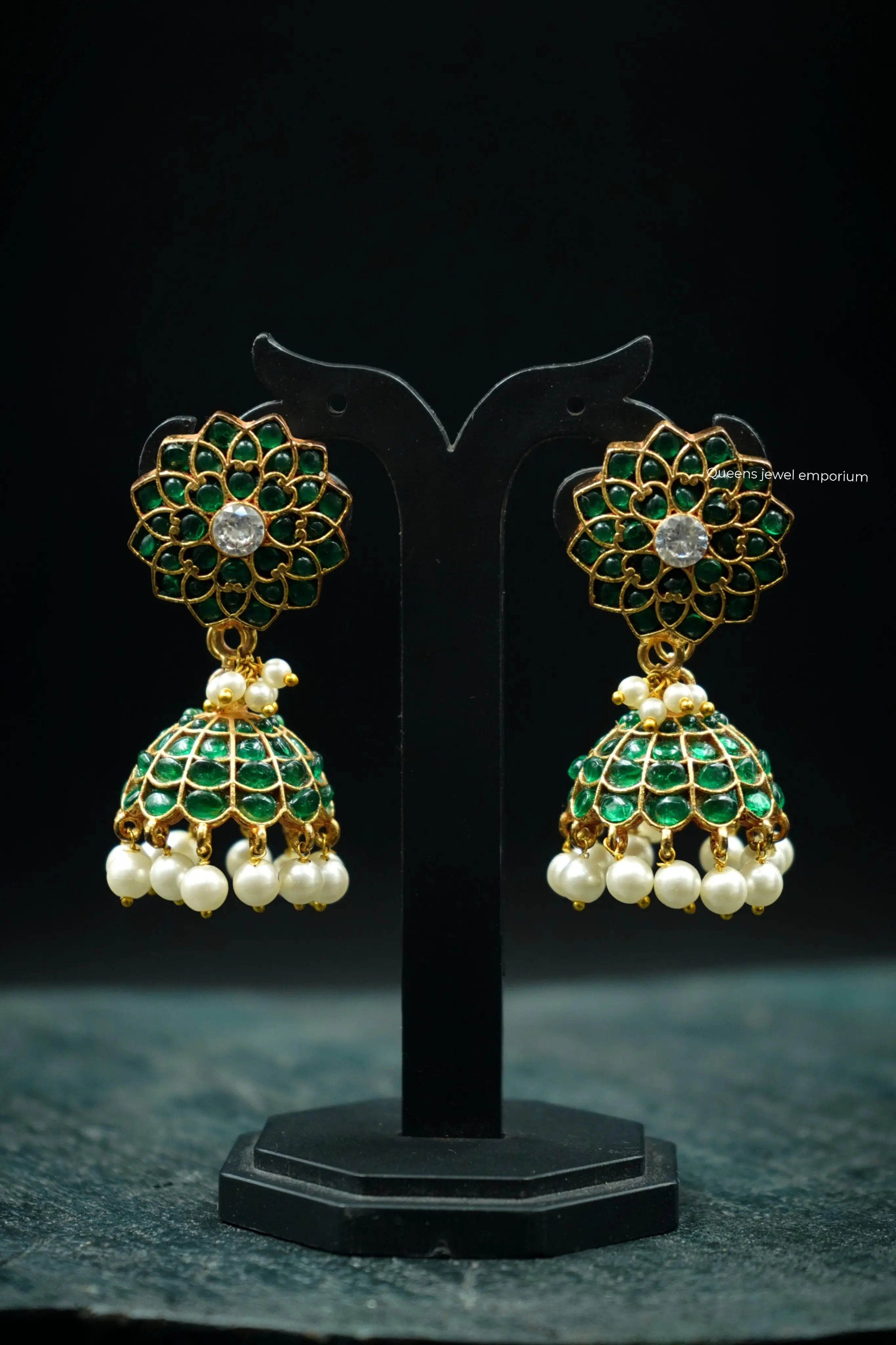 DANYA KEMP JHUMKA - Queens Jewel Emporium