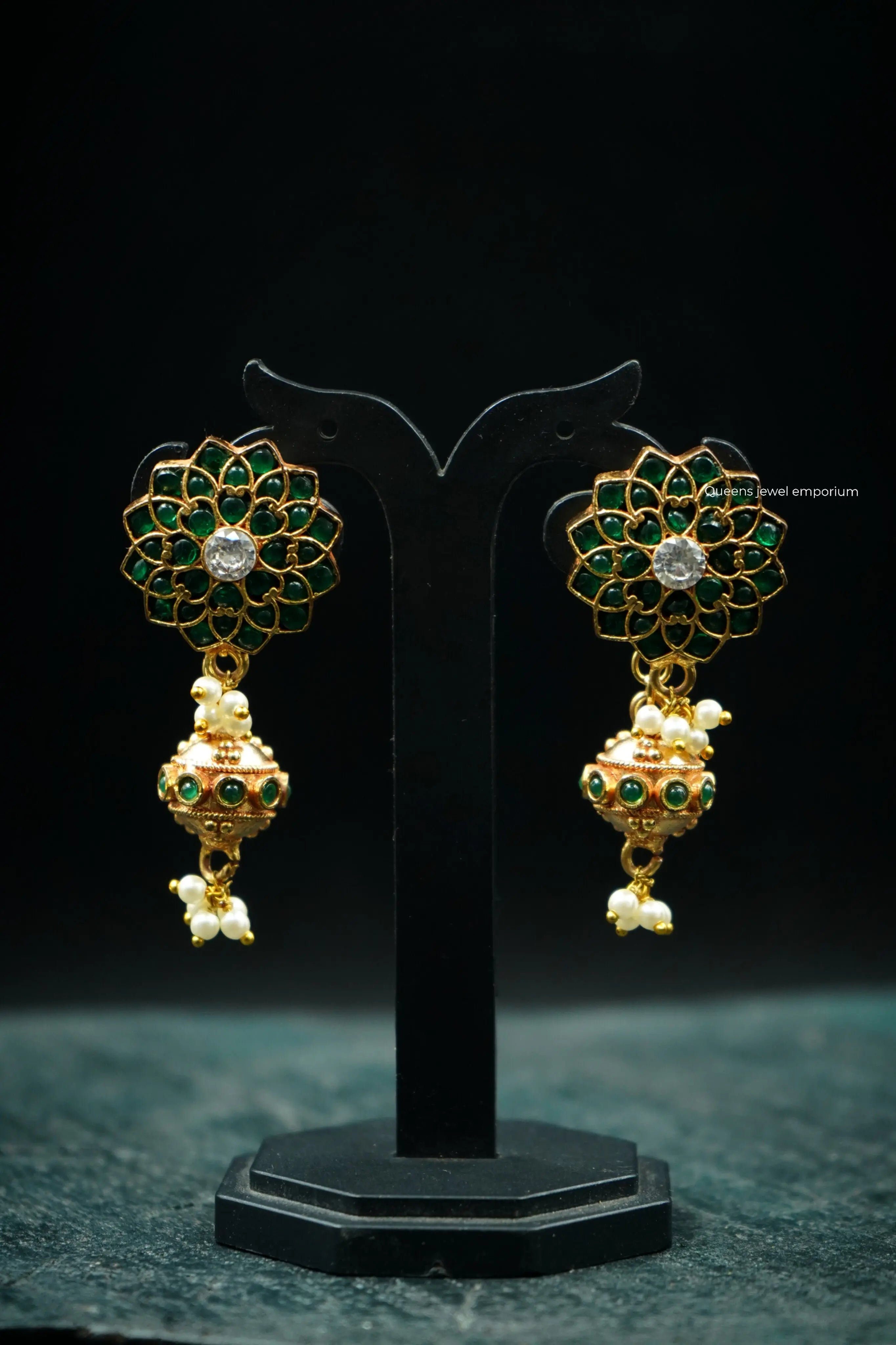 DANYA KEMP JHUMKA - Queens Jewel Emporium