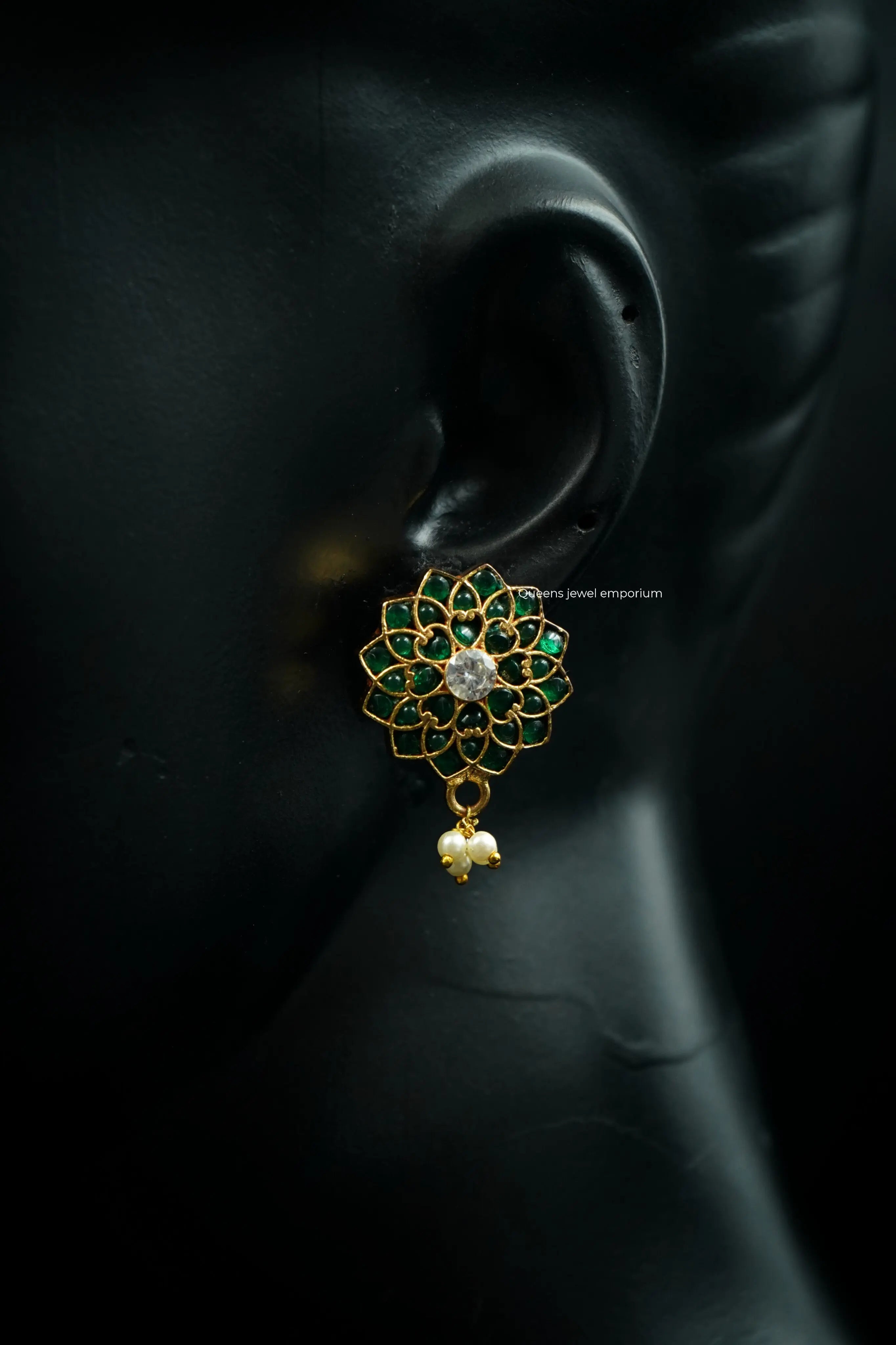 DANYA KEMP JHUMKA - Queens Jewel Emporium