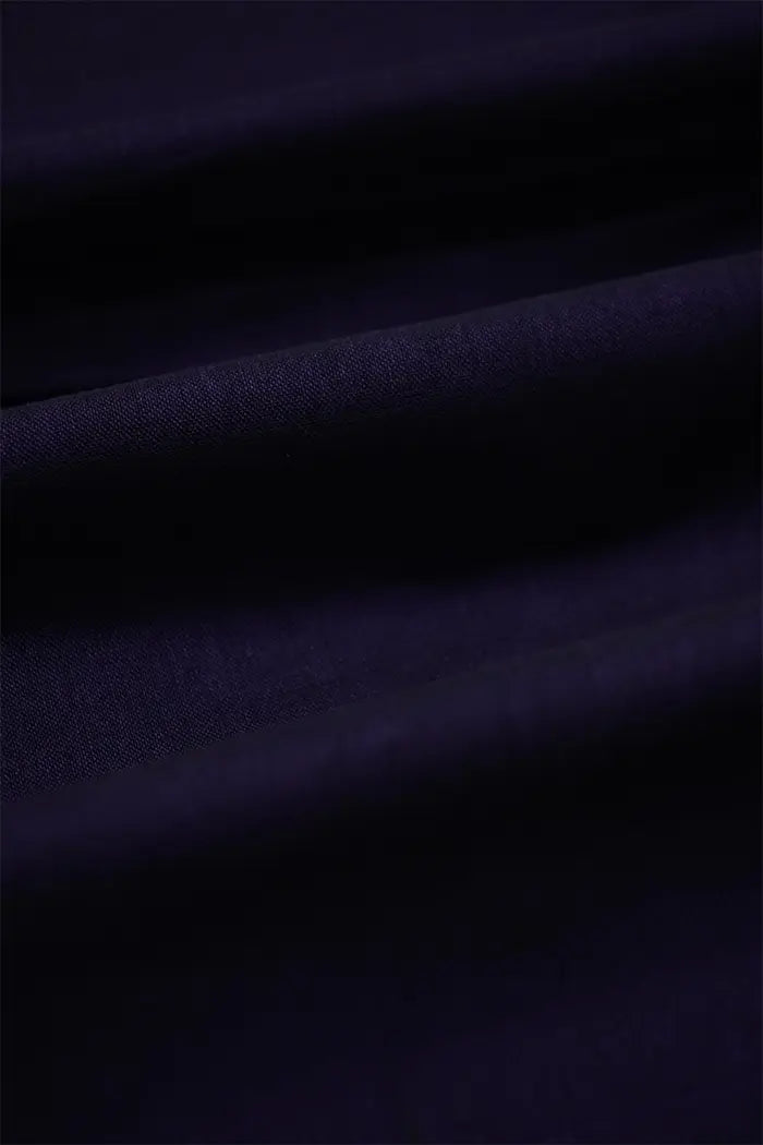 DARK PURPLE WITH LONG MULTI COLOUR BORDER NARAYANPET COTTON SAREEE - Queens Jewel Emporium