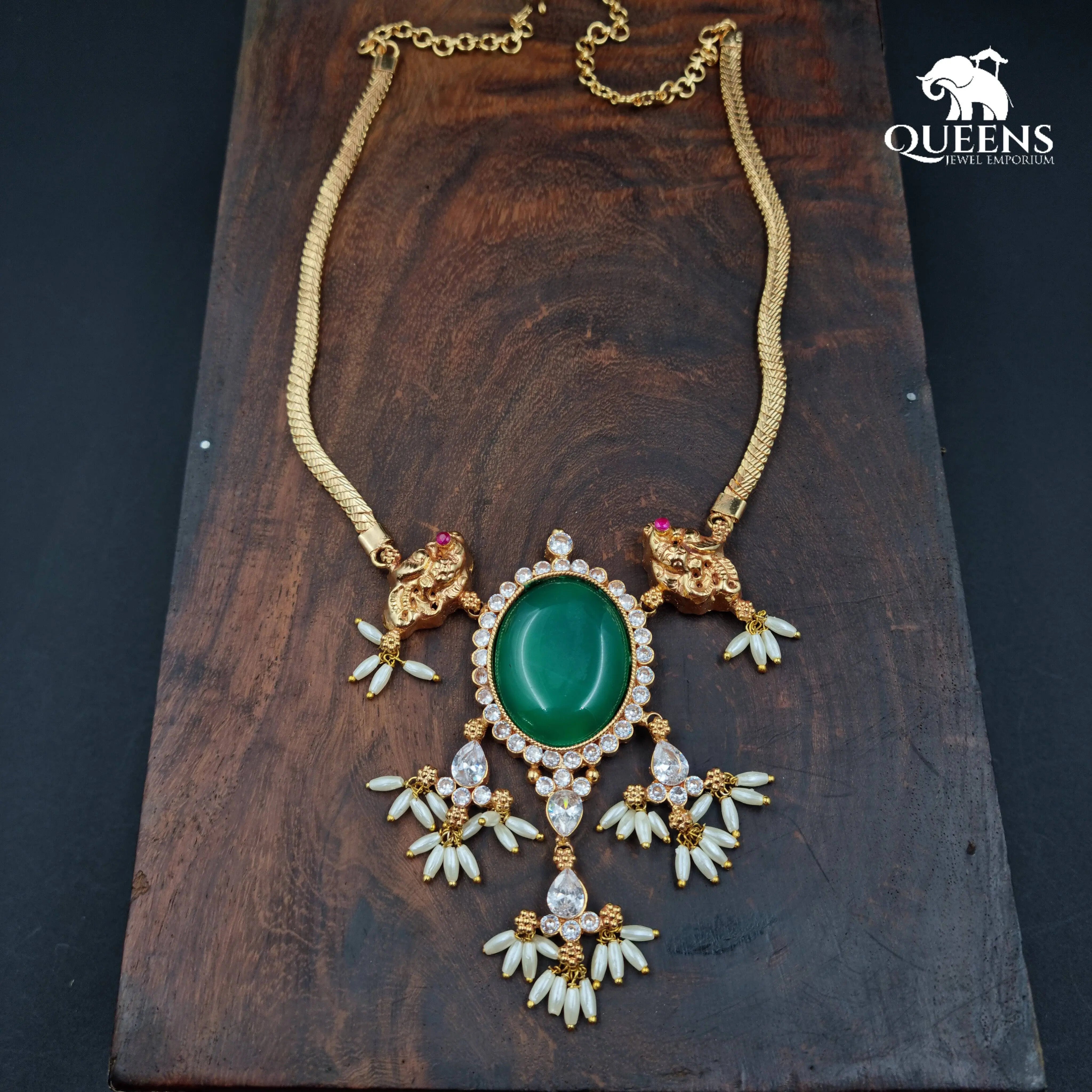 DEVARAM KEMP NECKLACE - Queens Jewel Emporium