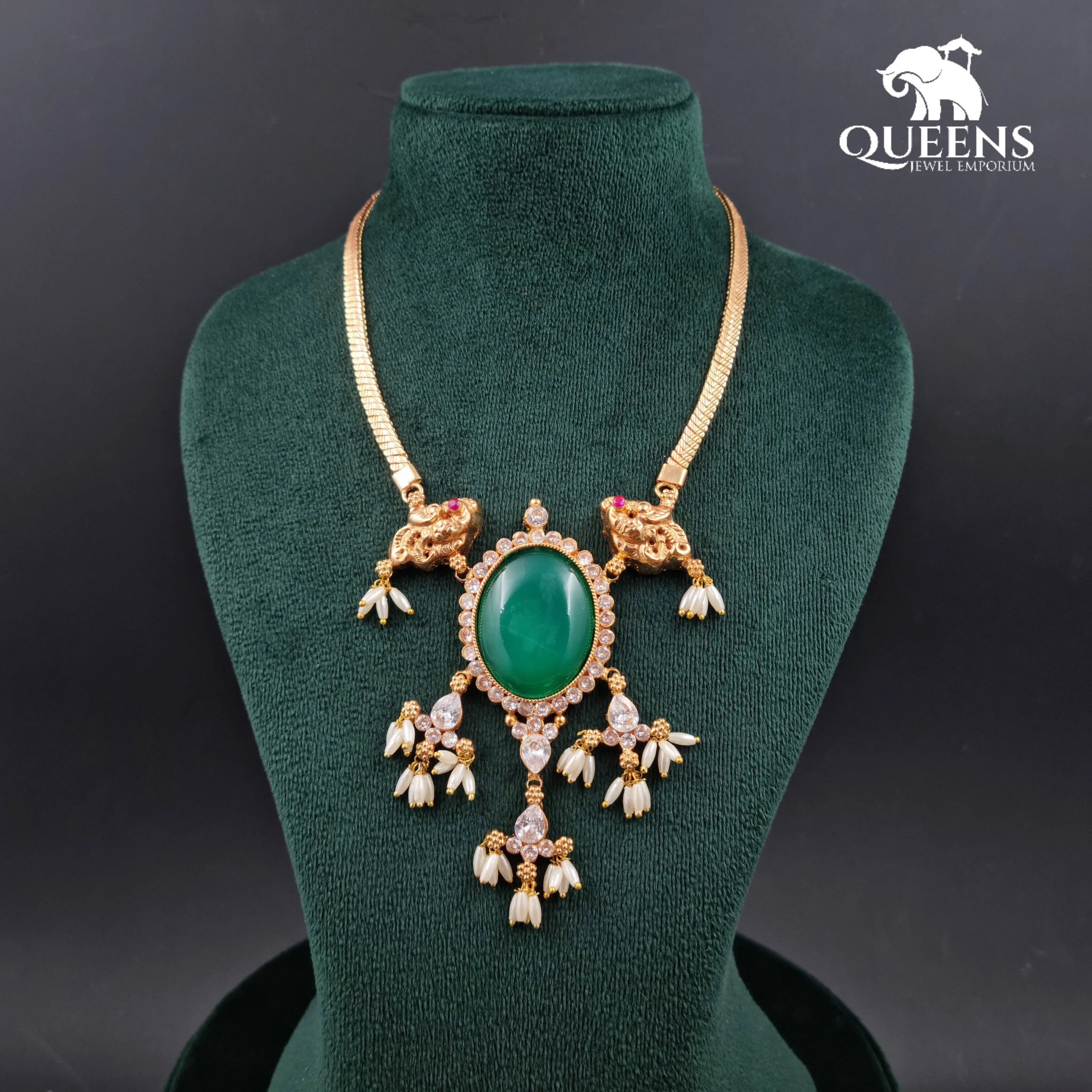 DEVARAM KEMP NECKLACE - Queens Jewel Emporium