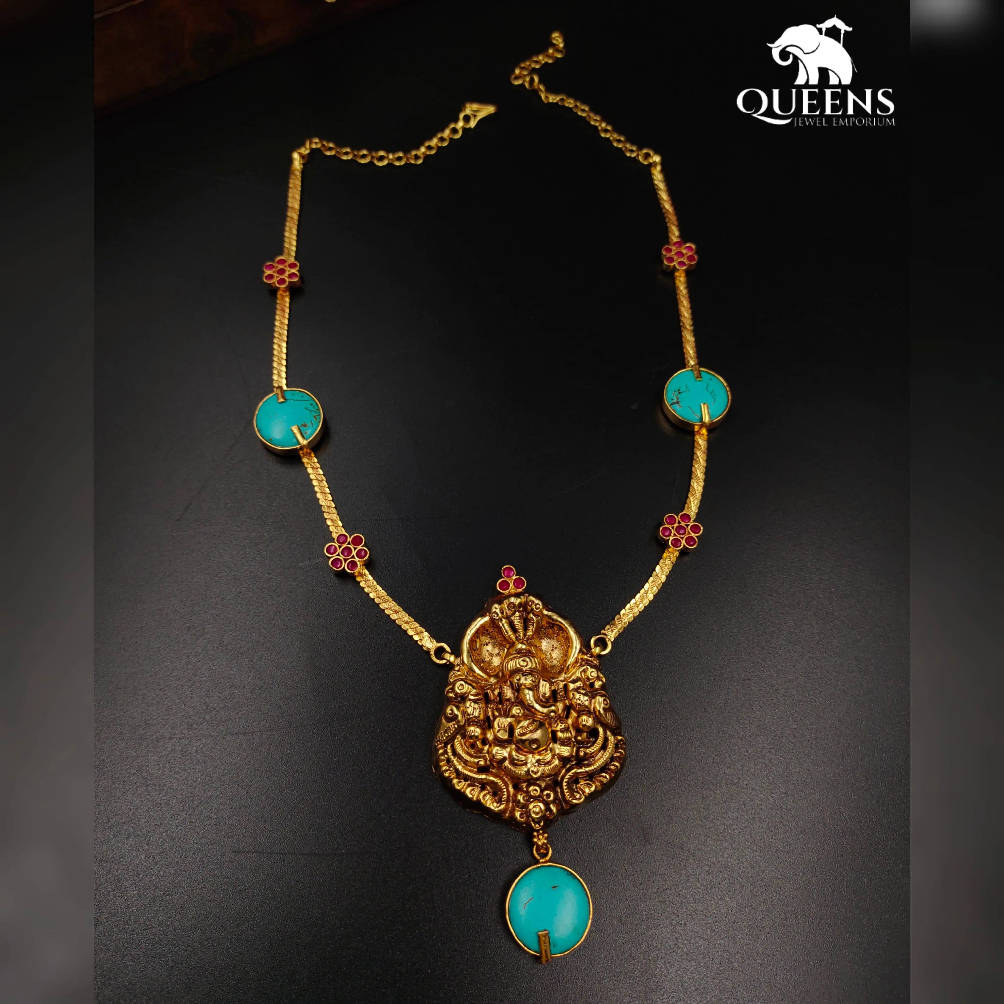 DEVAVRATHA NECKLACE - Queens Jewel Emporium