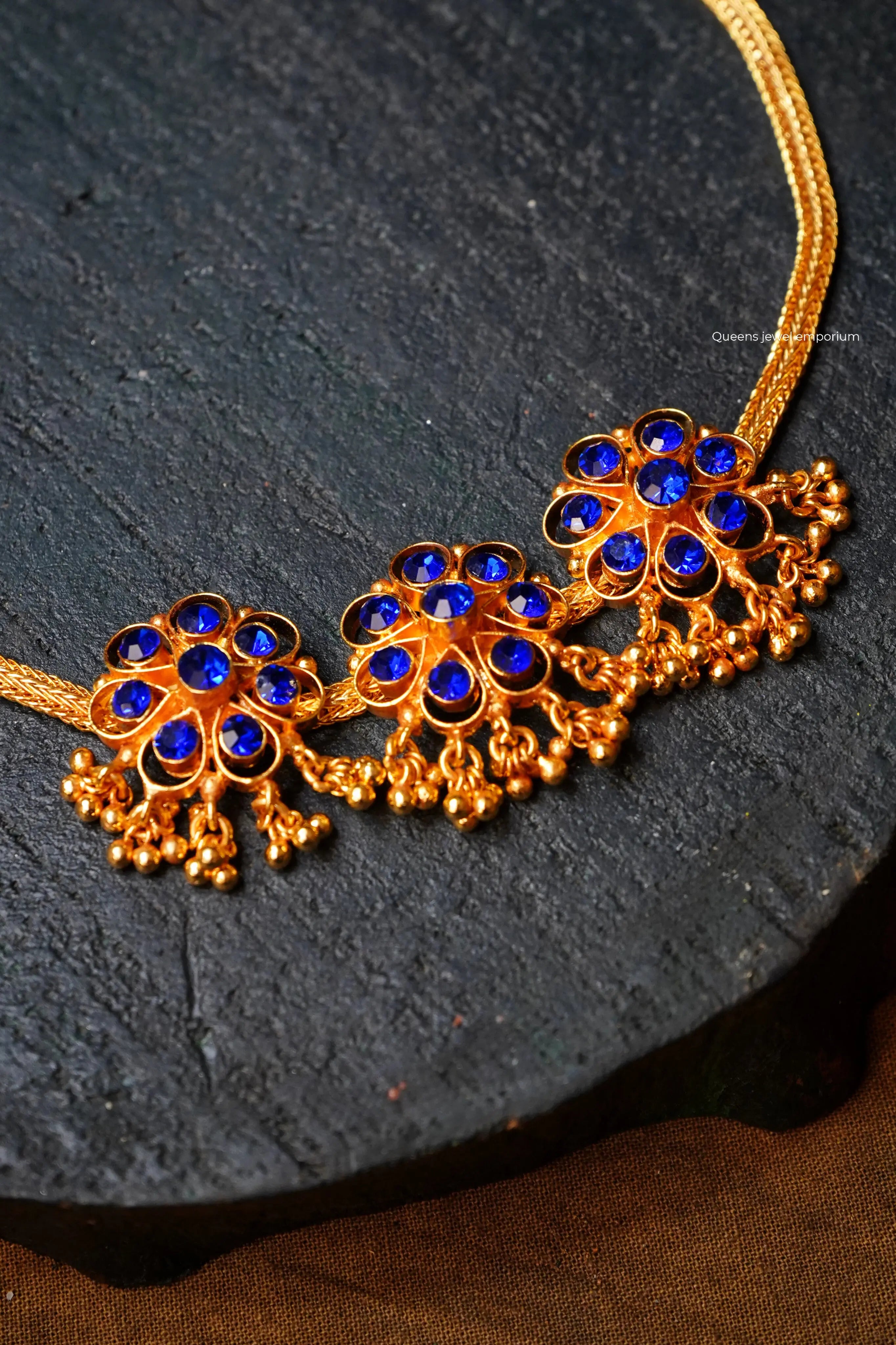 DHEEMA RETRO CHOKER - Queens Jewel Emporium