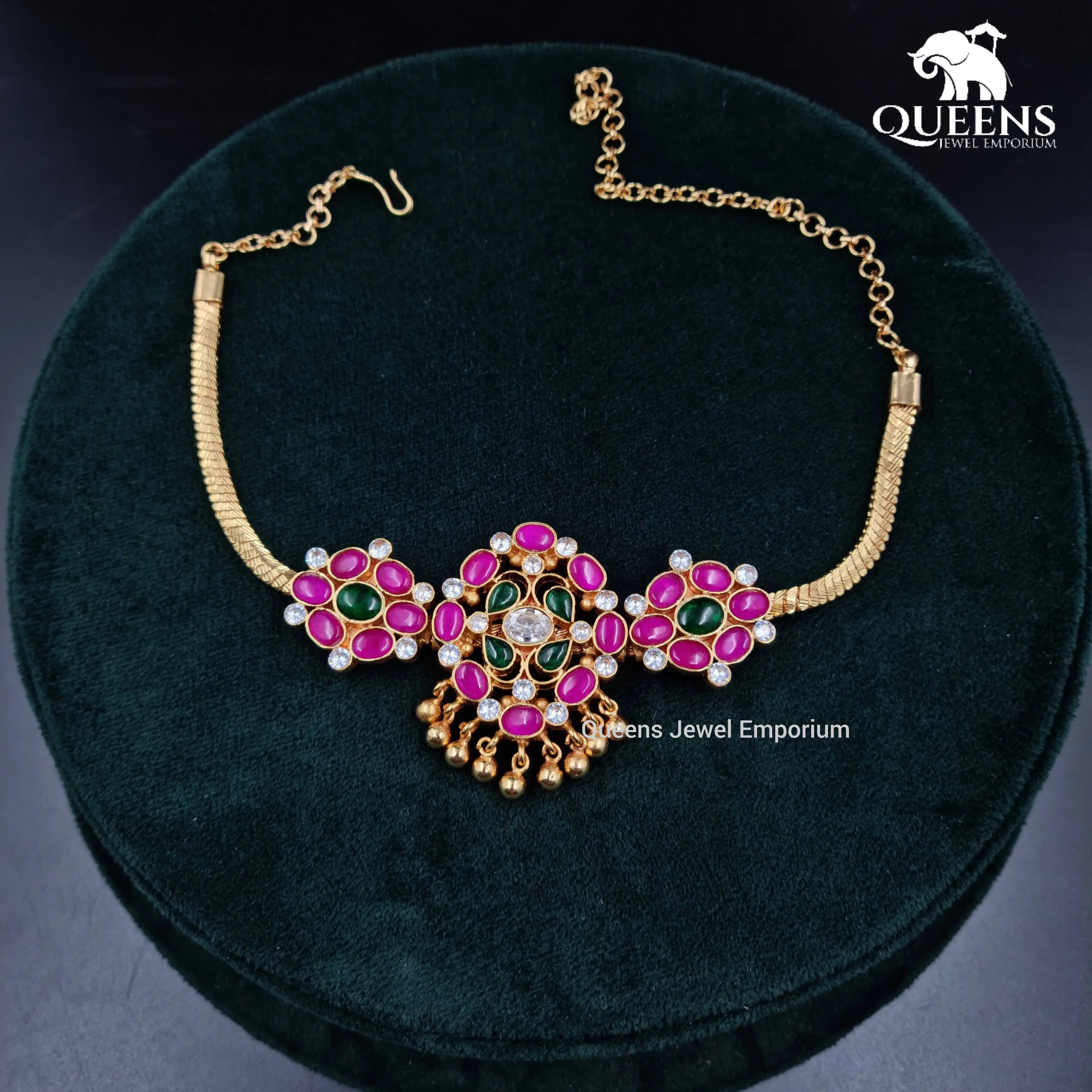 DHEENADHAYA CHOKER - Queens Jewel Emporium