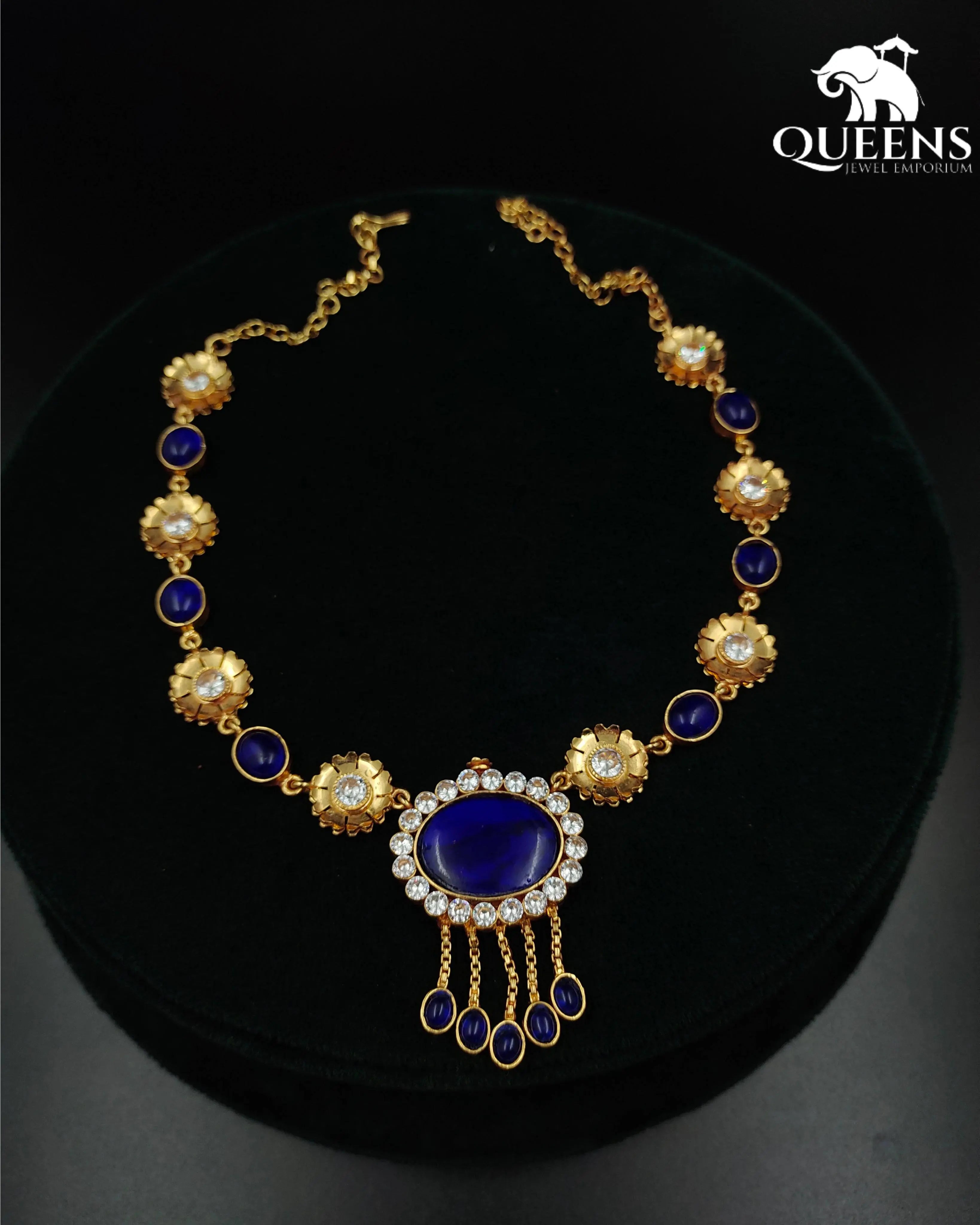 DHIKSHA KEMP NECKLACE - Queens Jewel Emporium